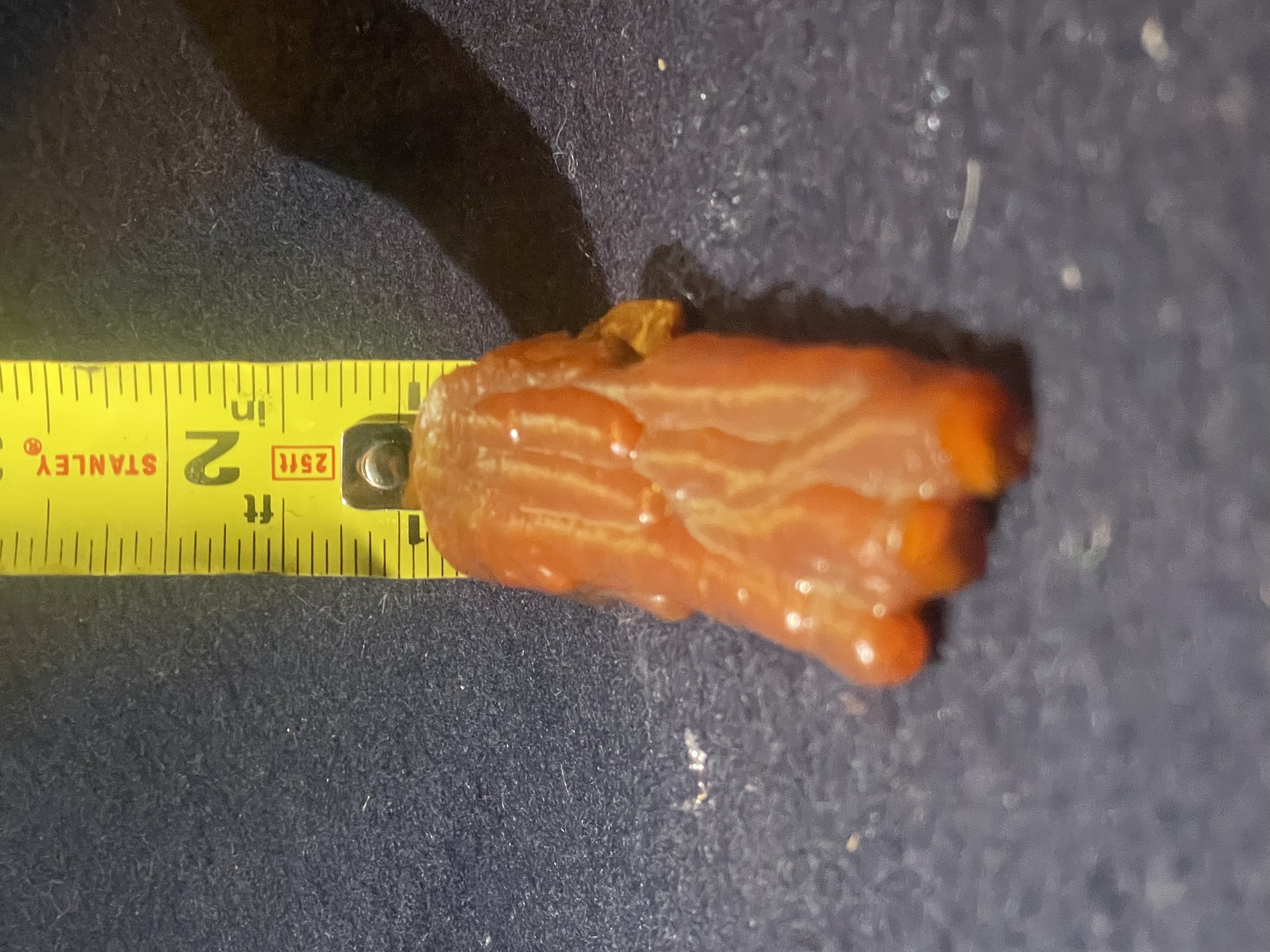 19A - Red Calcite Stalactite