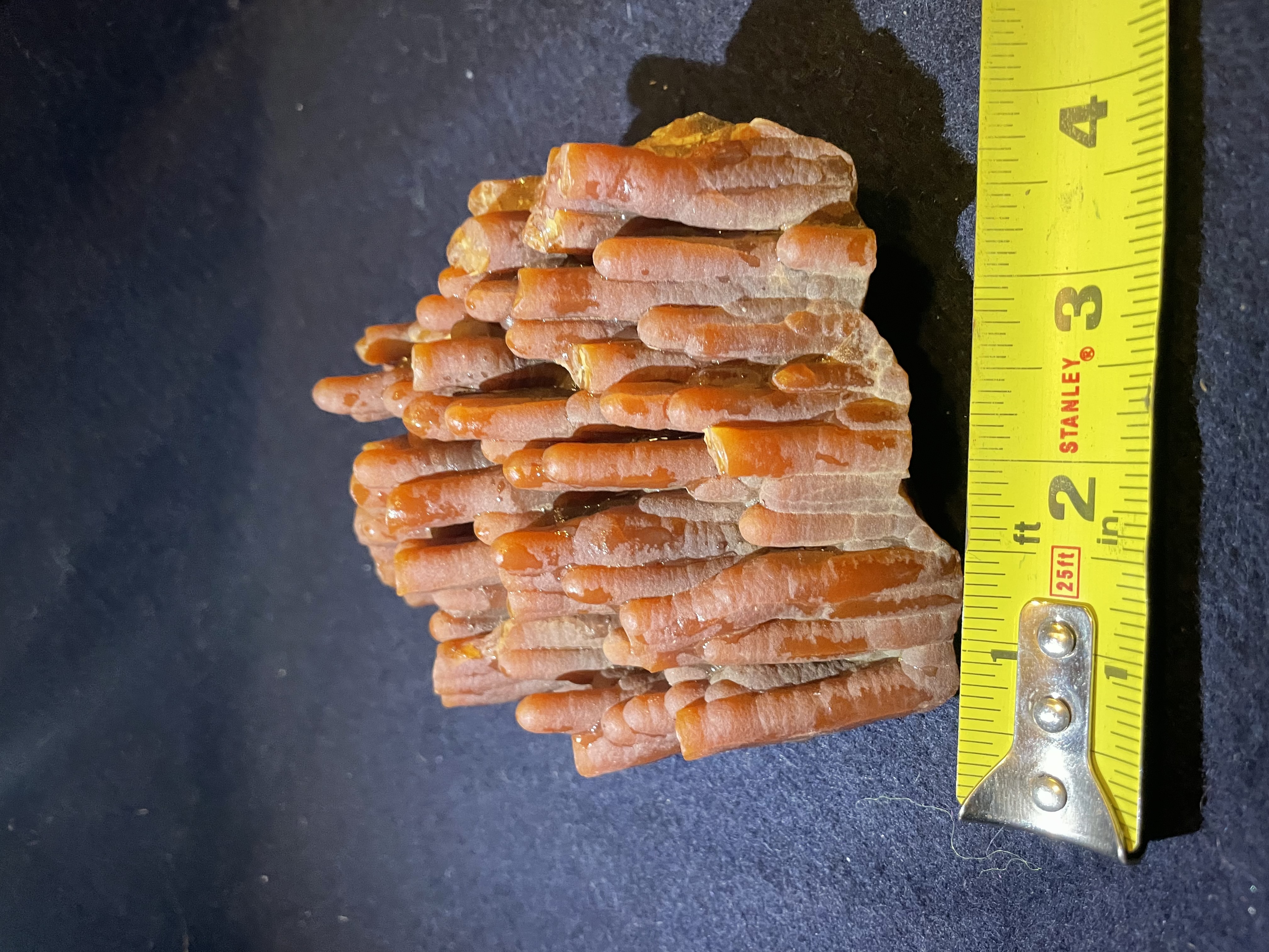 1A - Red Calcite Stalactite