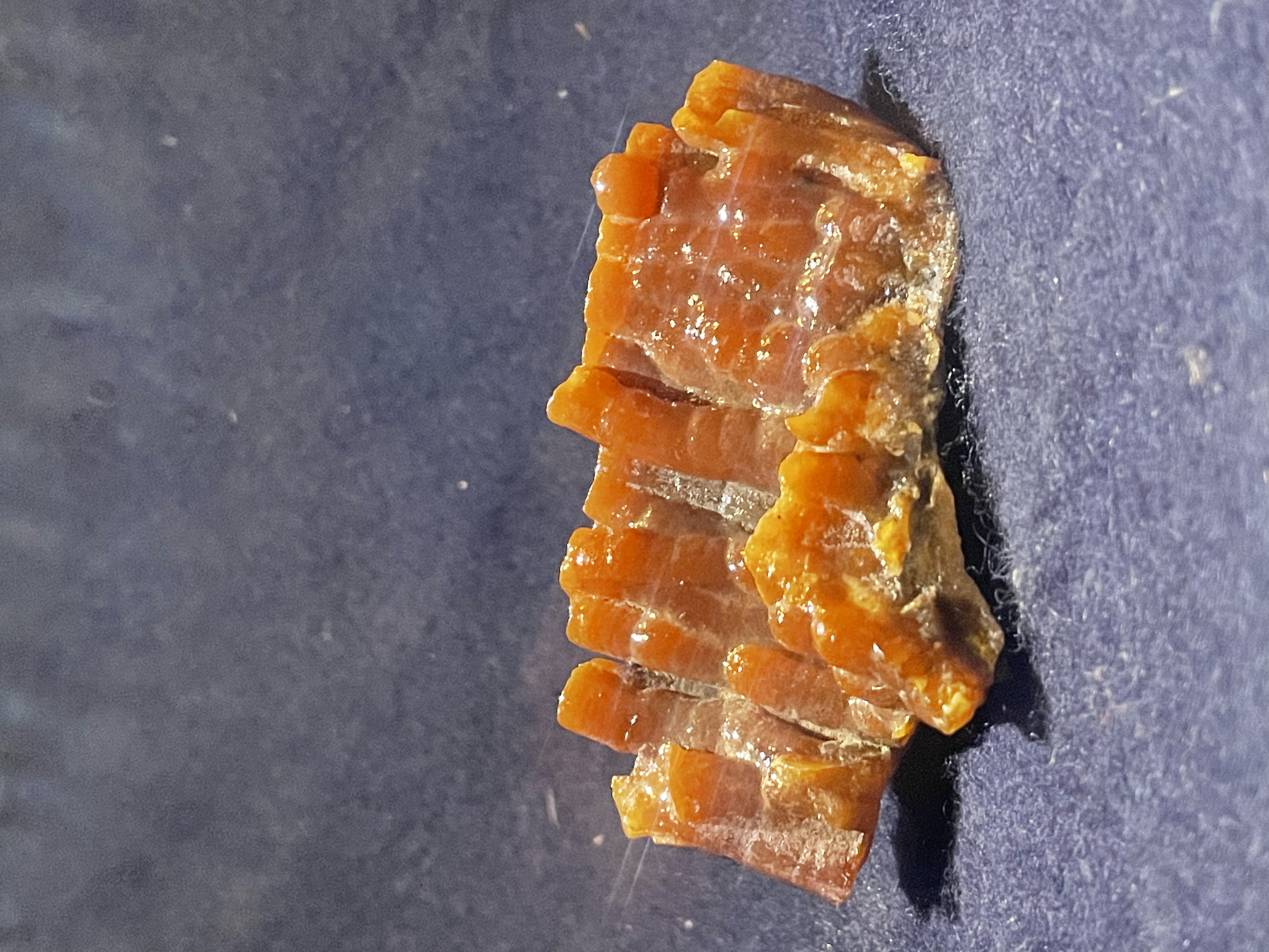 13A - Red Calcite Stalactite