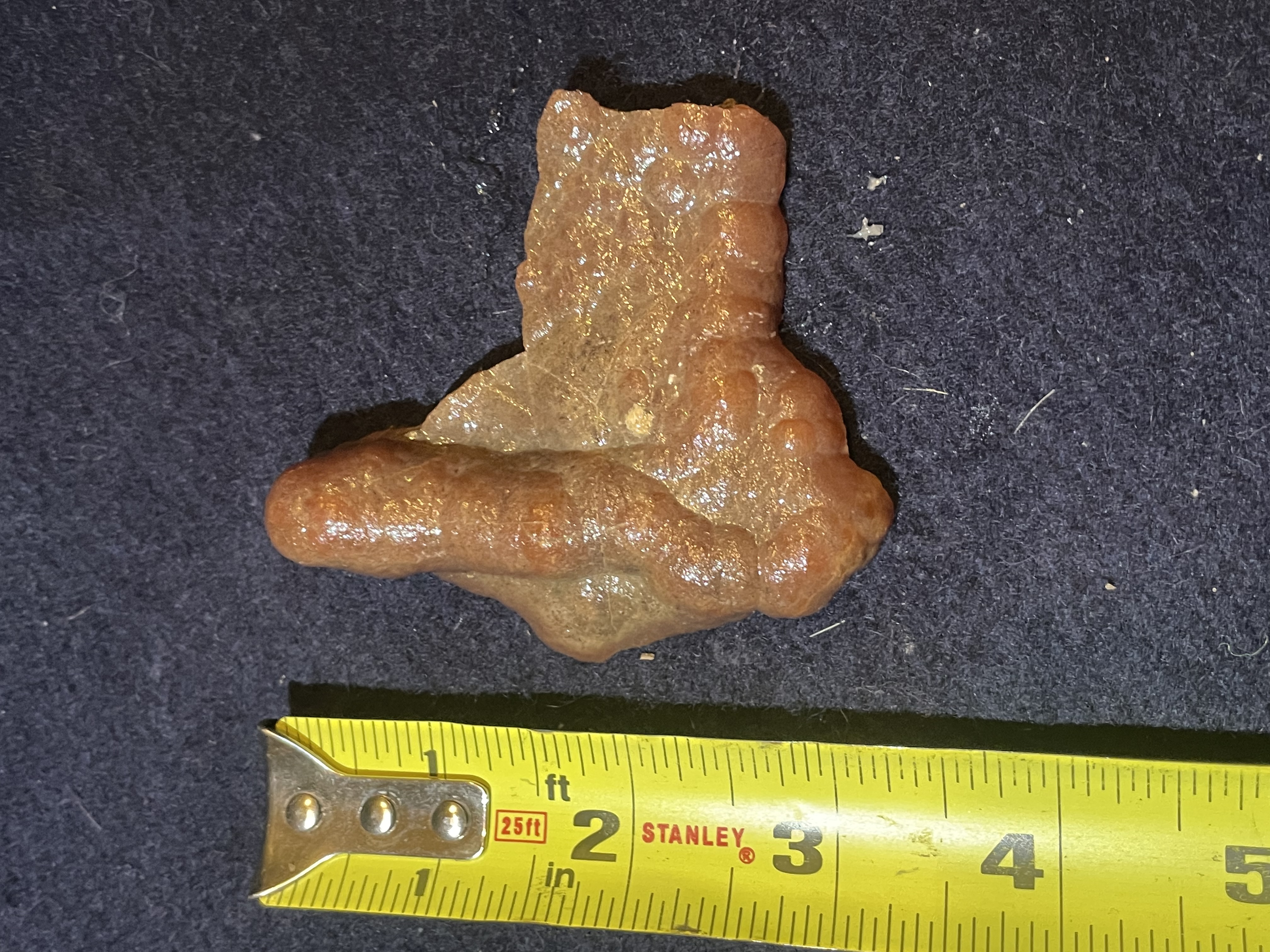 17A - Red Calcite Stalactite