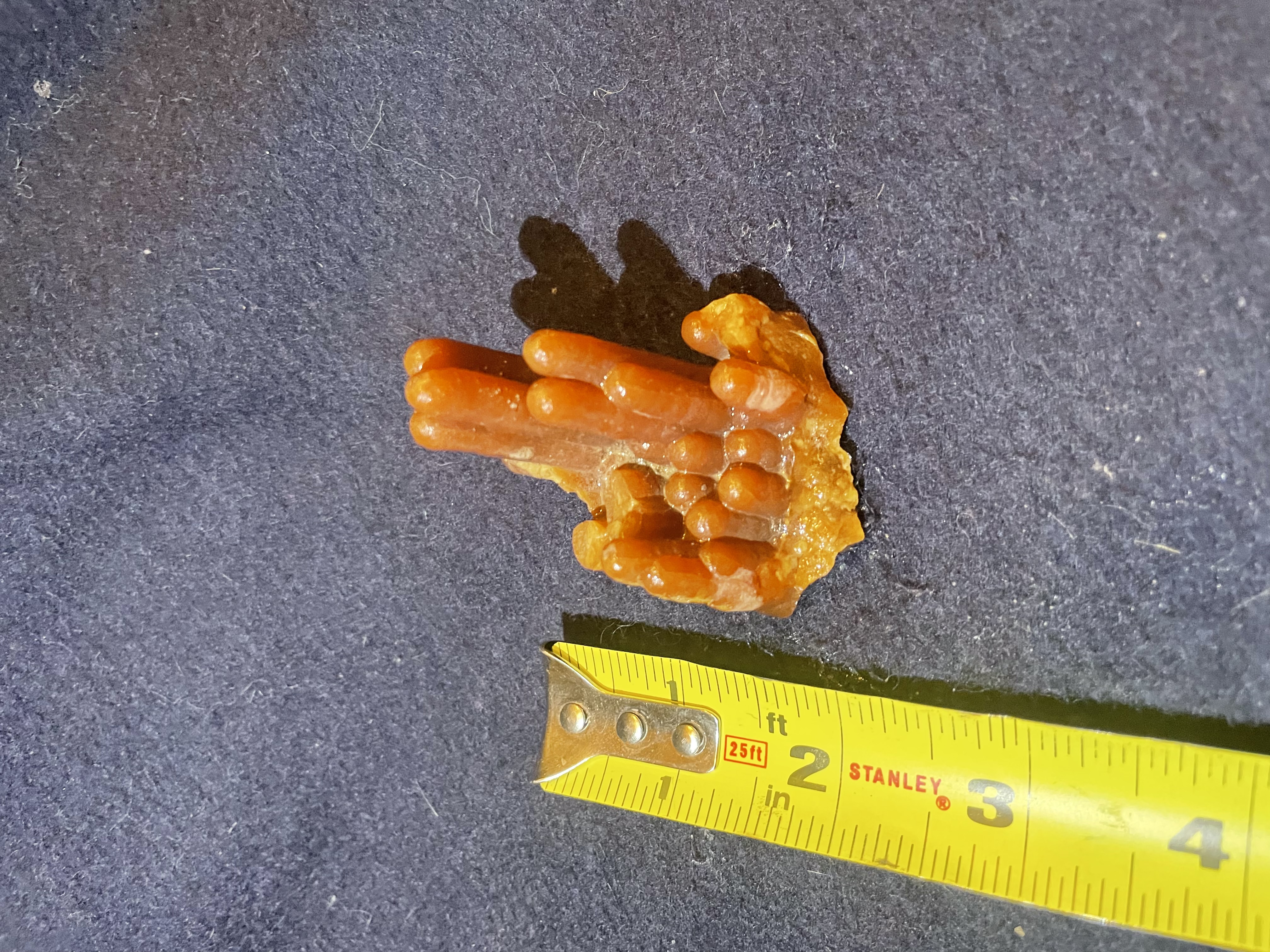 20A - Red Calcite Stalactite