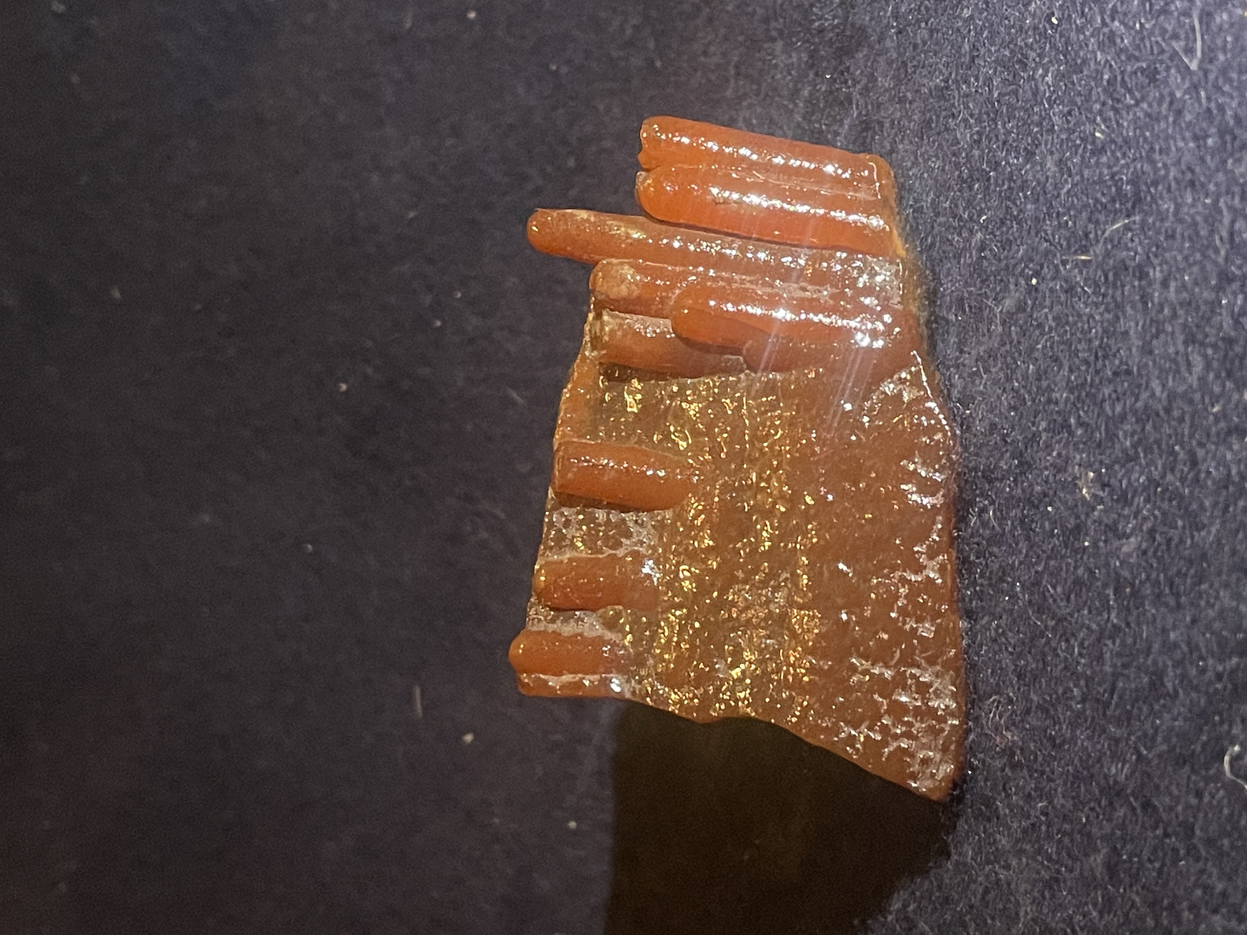 15A - Red Calcite Stalactite