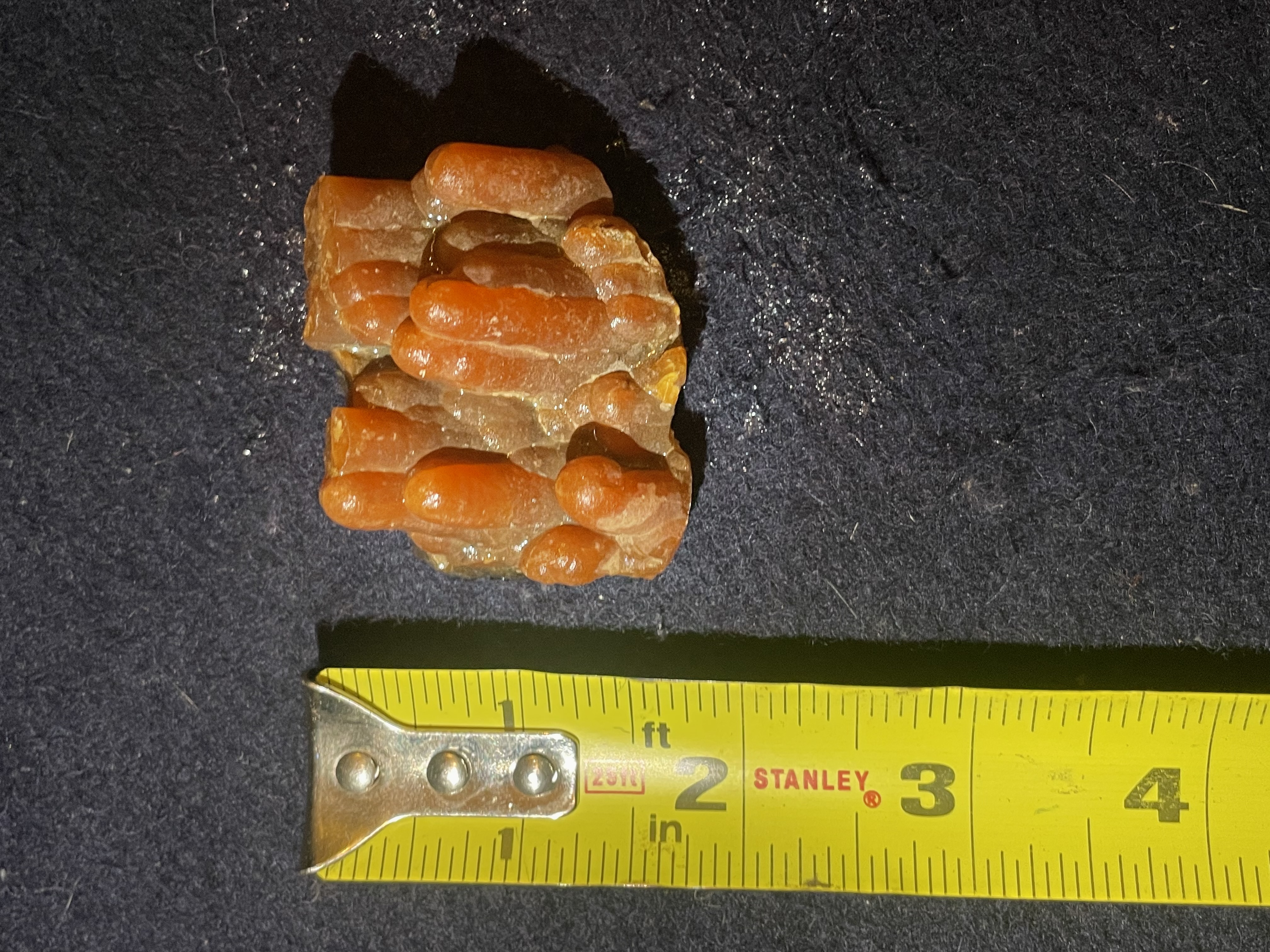 21A - Red Calcite Stalactite