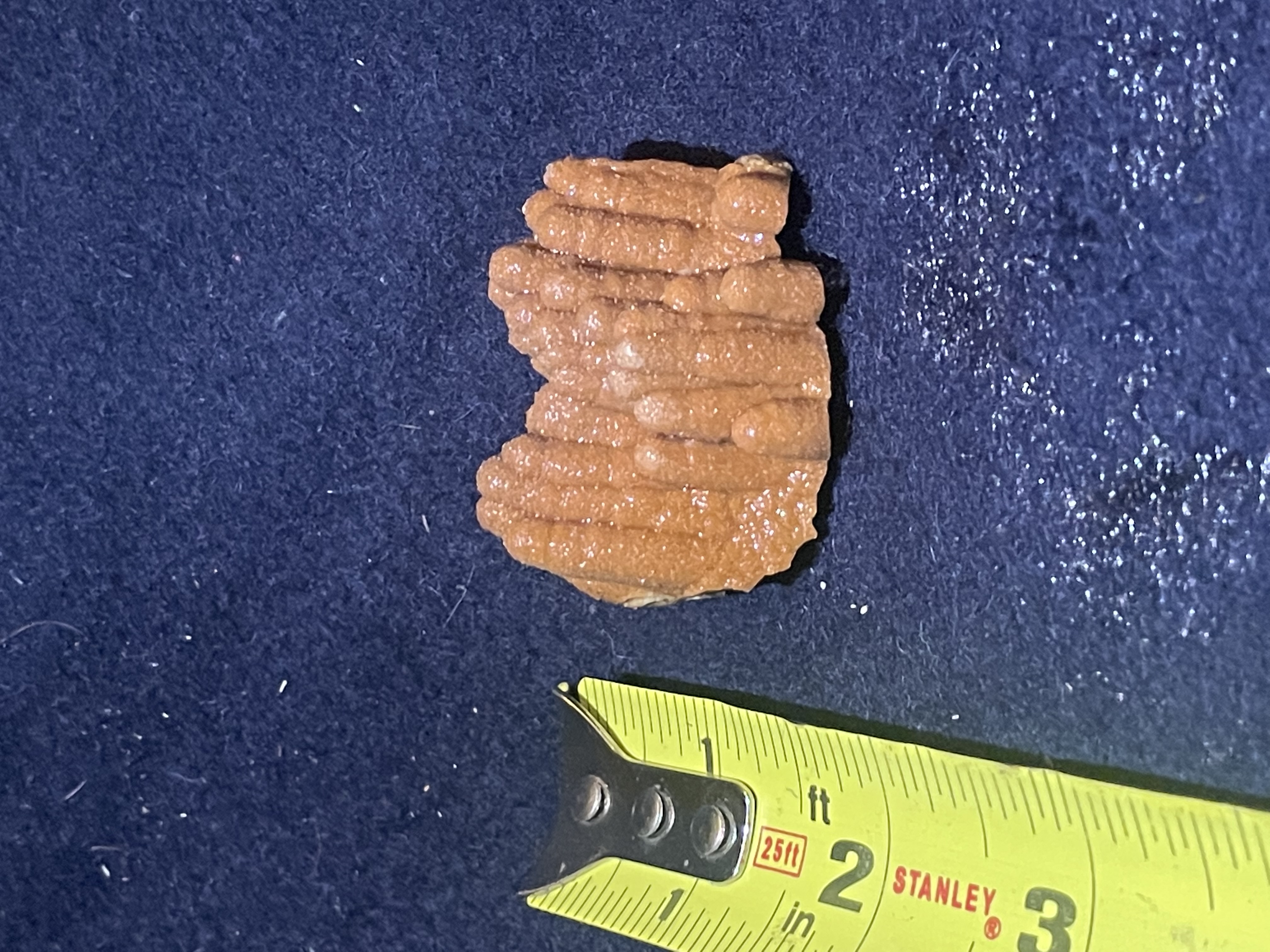 2B - Orange Calcite Stalactite