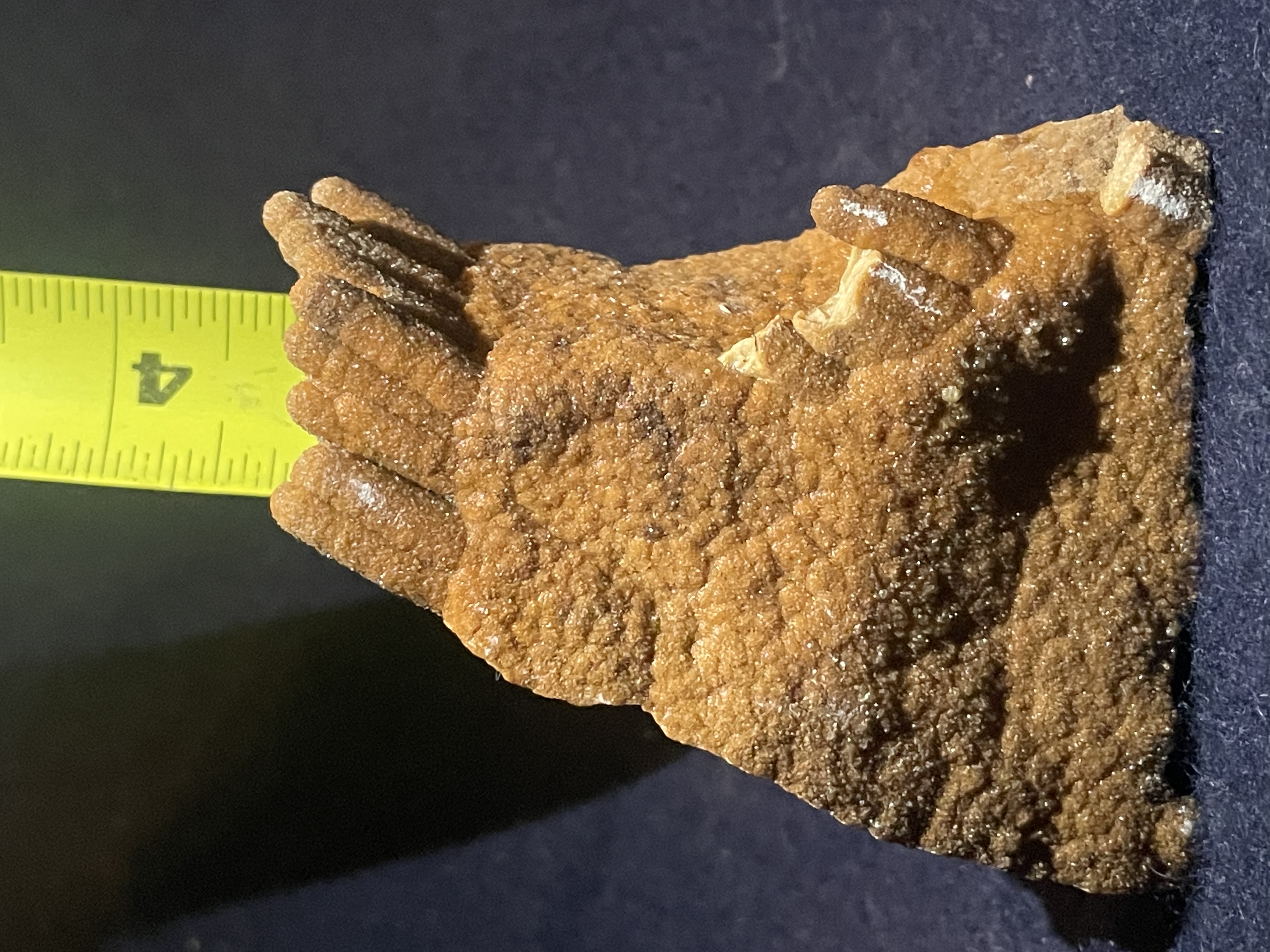 24B - Orange Calcite Stalactite