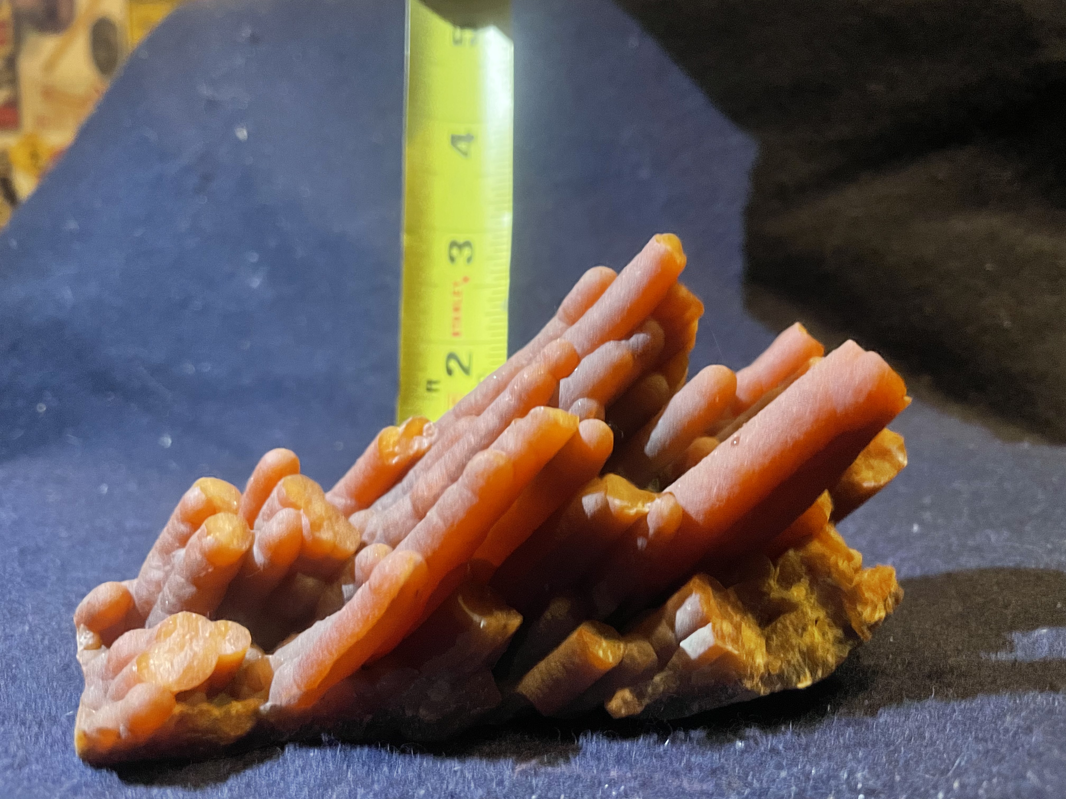 4A - Red Calcite Stalactite