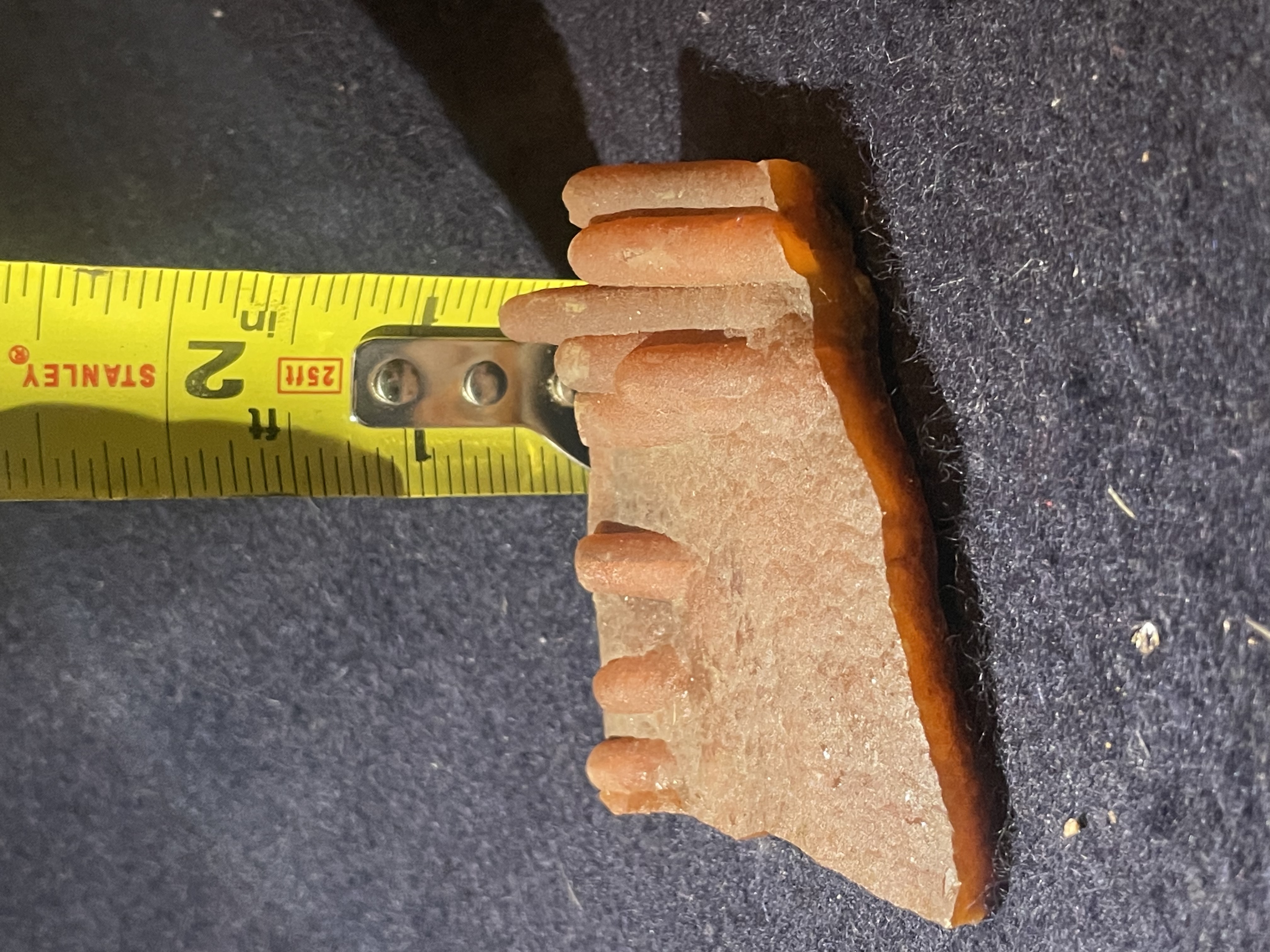 15A - Red Calcite Stalactite