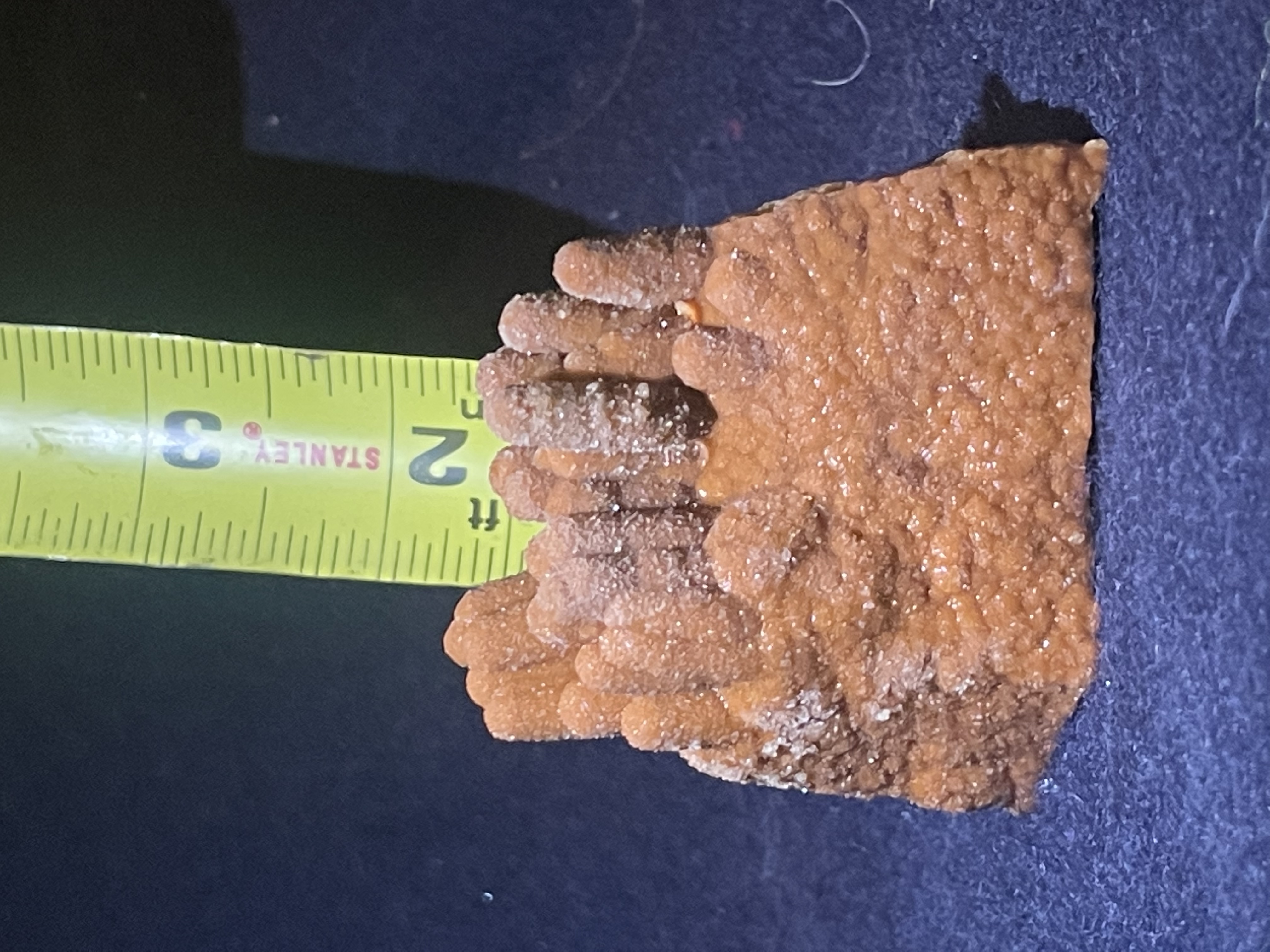 10B - Orange Calcite Stalactite