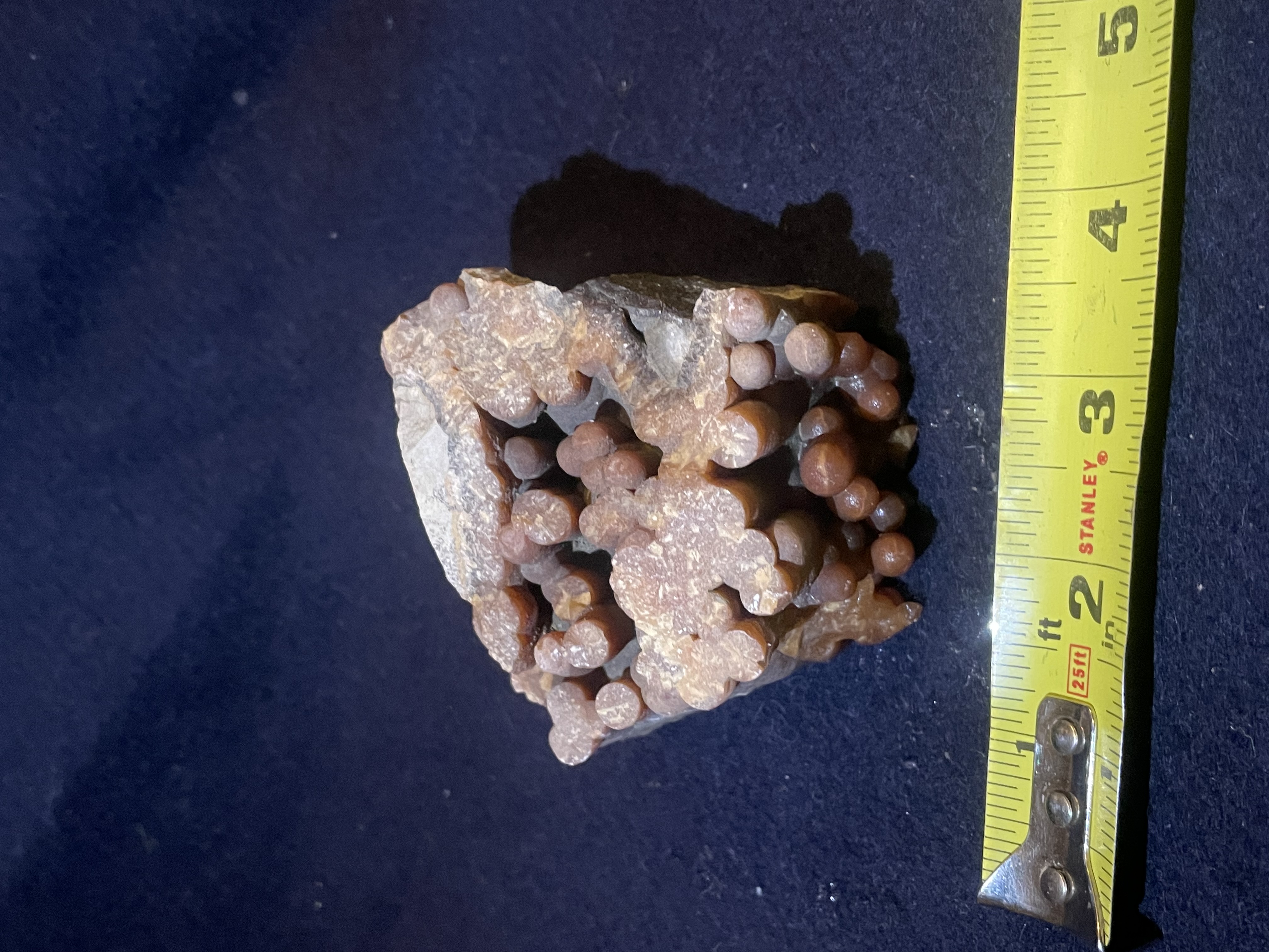 6A - Red Calcite Stalactite