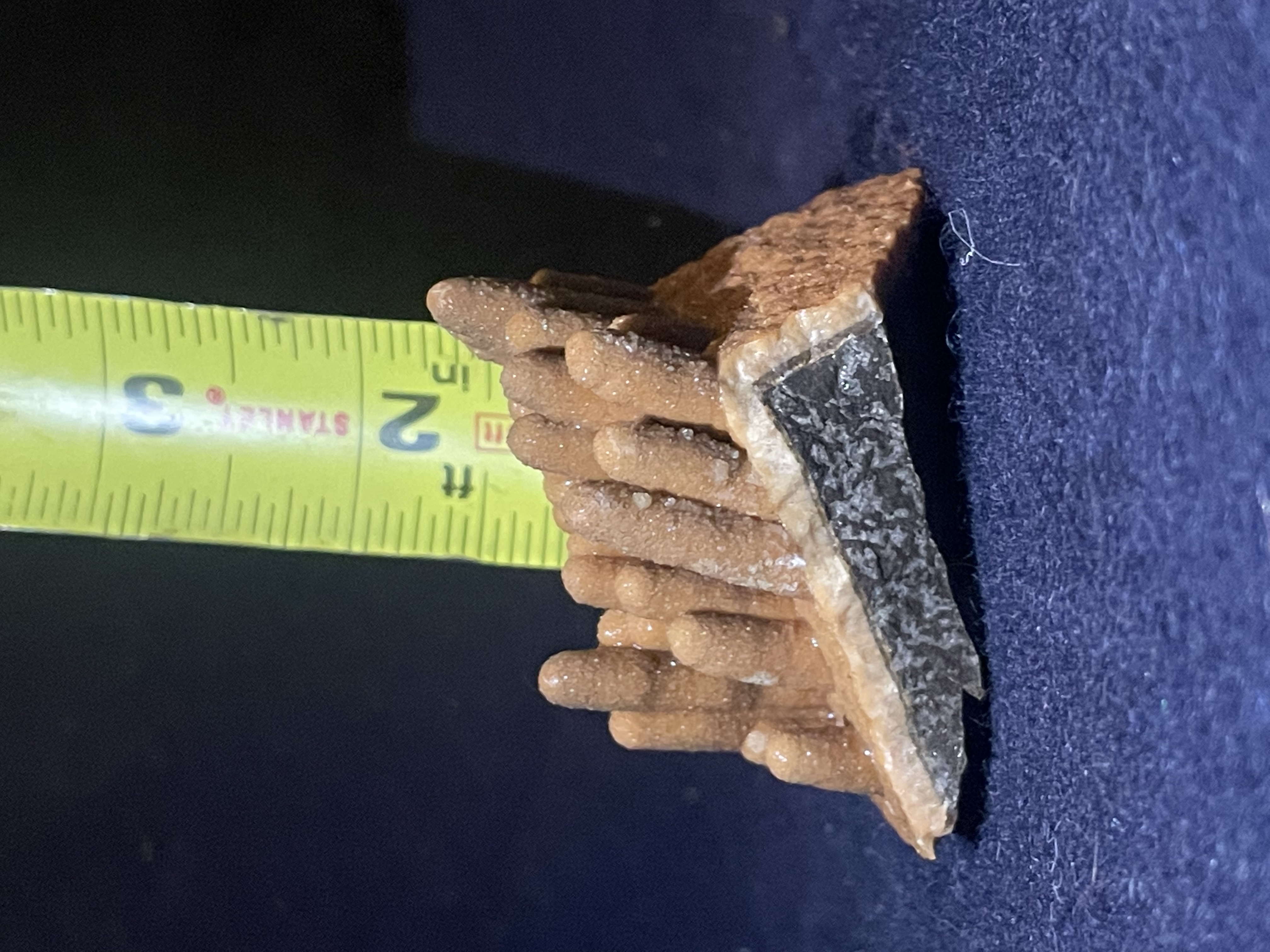 17B - Orange Calcite Stalactite