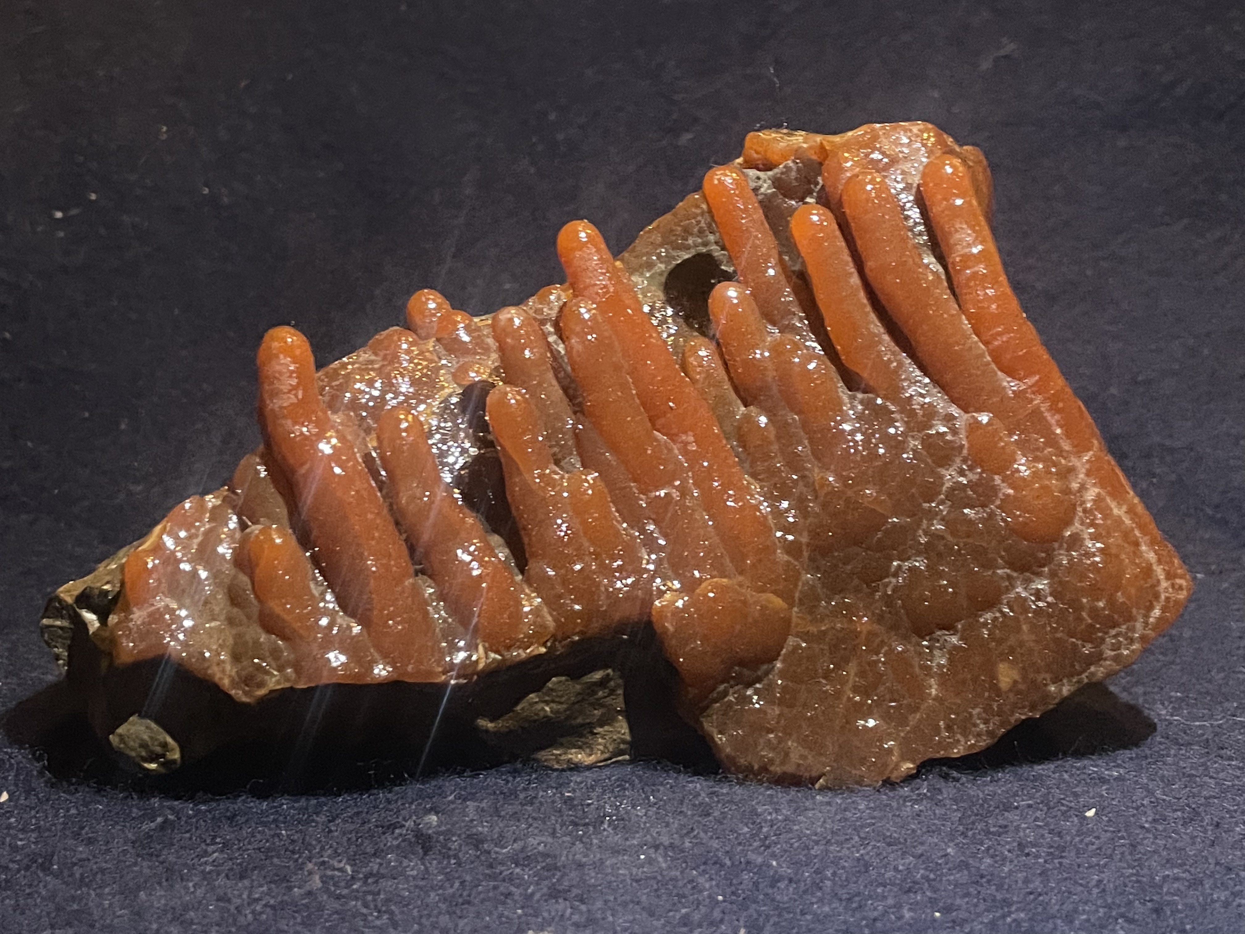 8A - Red Calcite Stalactite