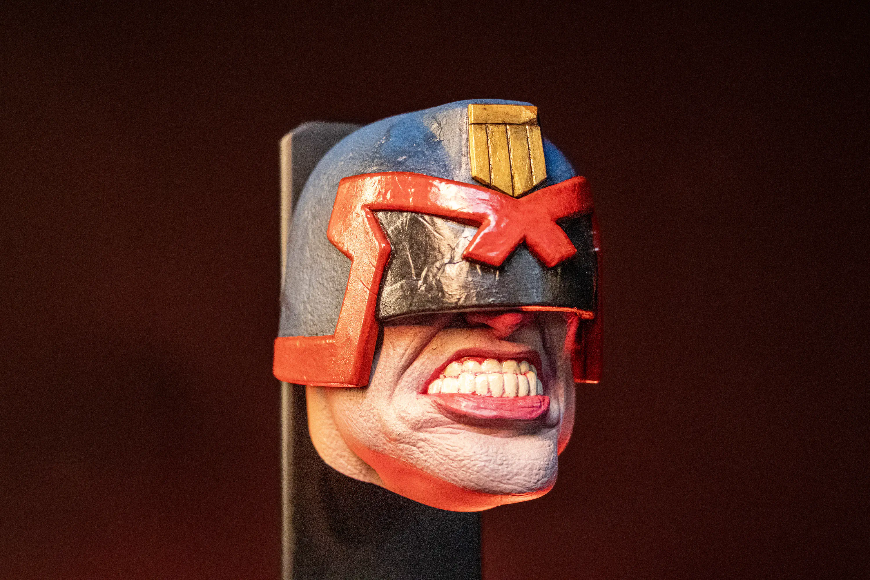 I Am The Law - Hand-Painted Judge Dredd Magnet