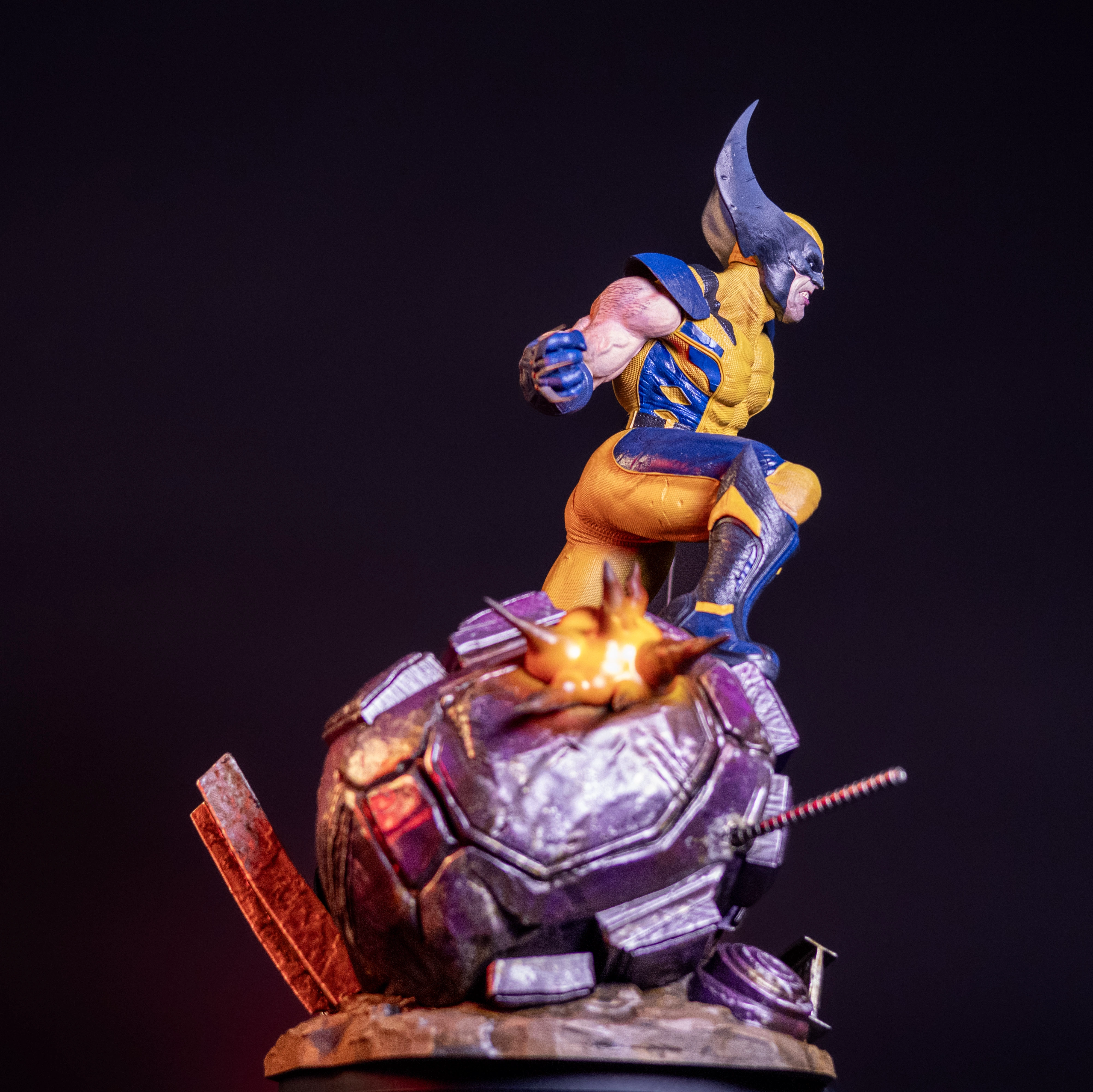 Weapon X Unleashed - Hand-Painted Wolverine Statue