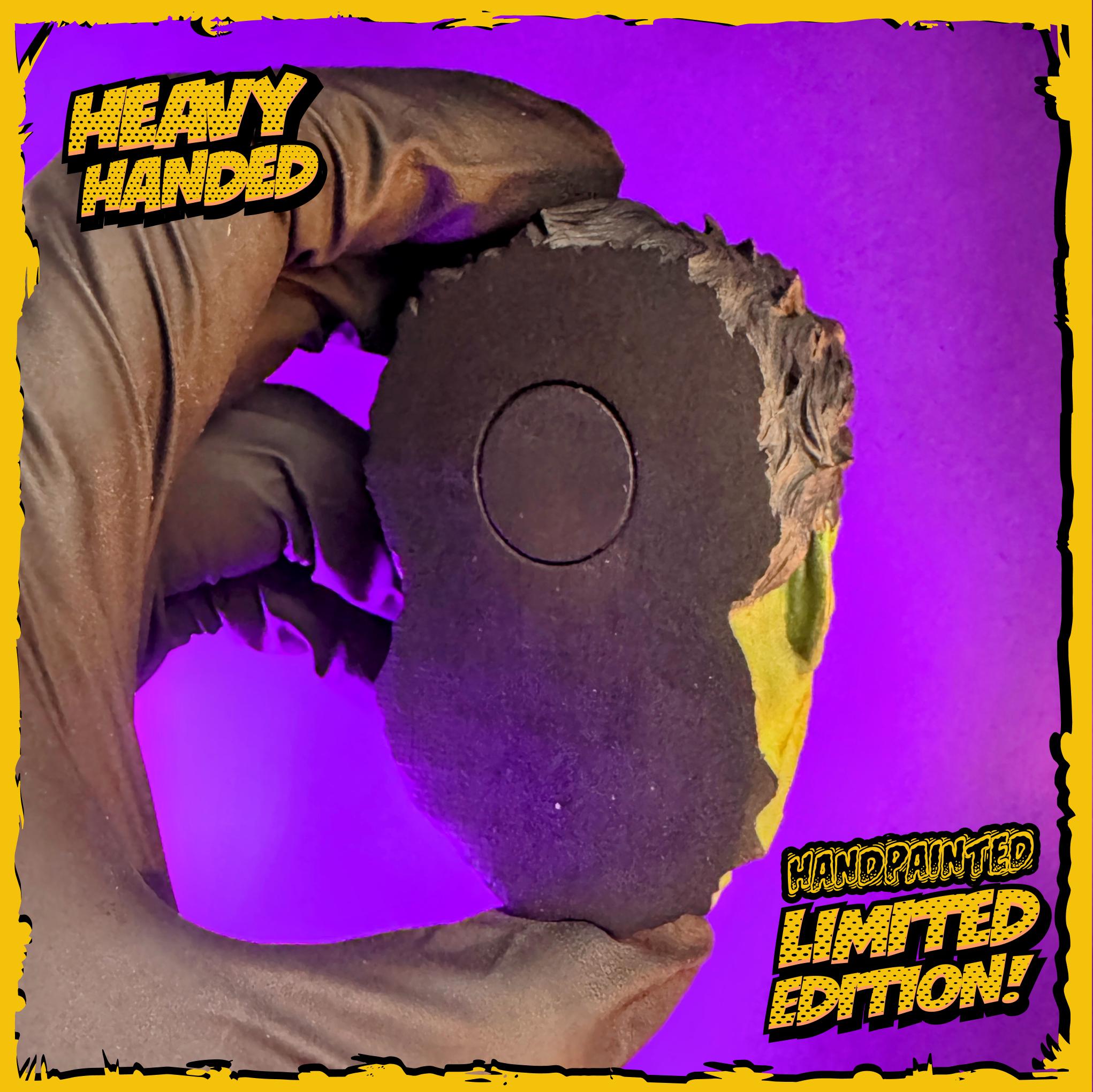 Hand-Painted Gamma Goliath Comic Fan Art Head Magnet