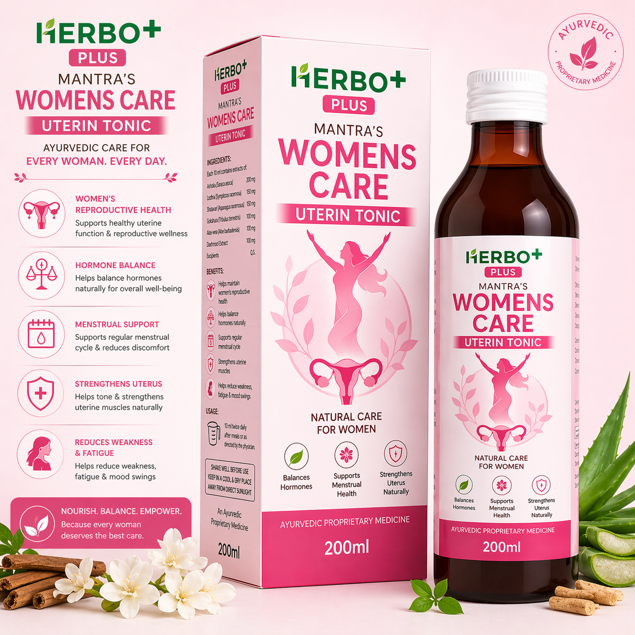Womens Care Uterin Tonic 15DYS PACK