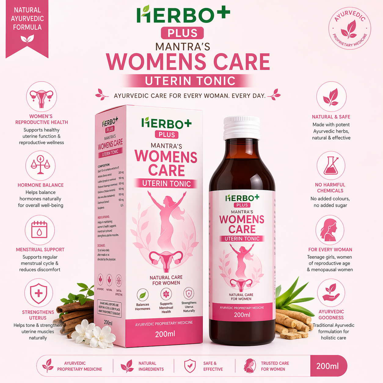 Womens Care Uterin Tonic 15DYS PACK