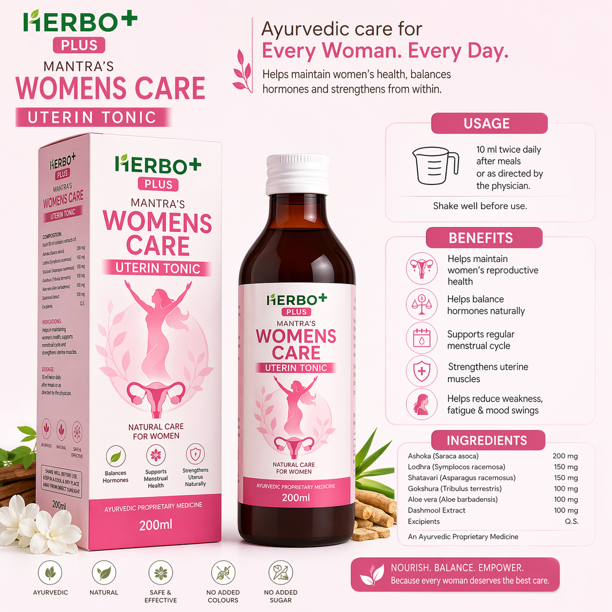 Womens Care Uterin Tonic 15DYS PACK