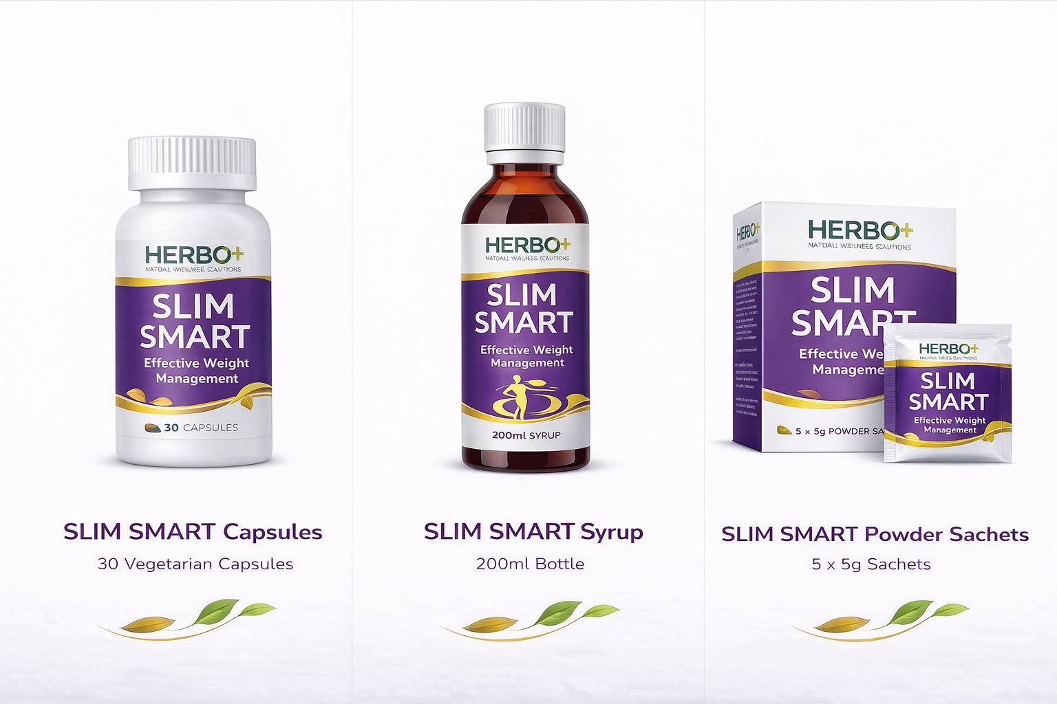 Herbo+ Slim Smart Weight Management Kit 30Dys