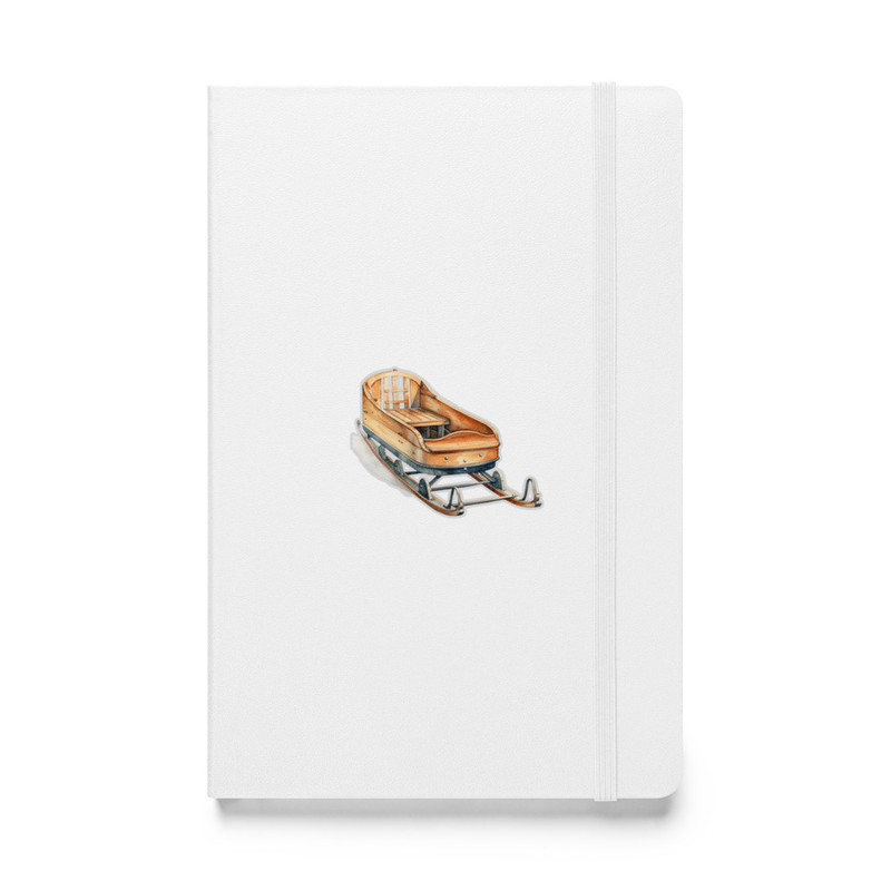Hardcover bound notebook