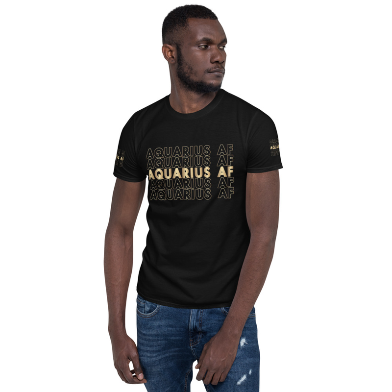 Aquarius AF Black T-Shirt