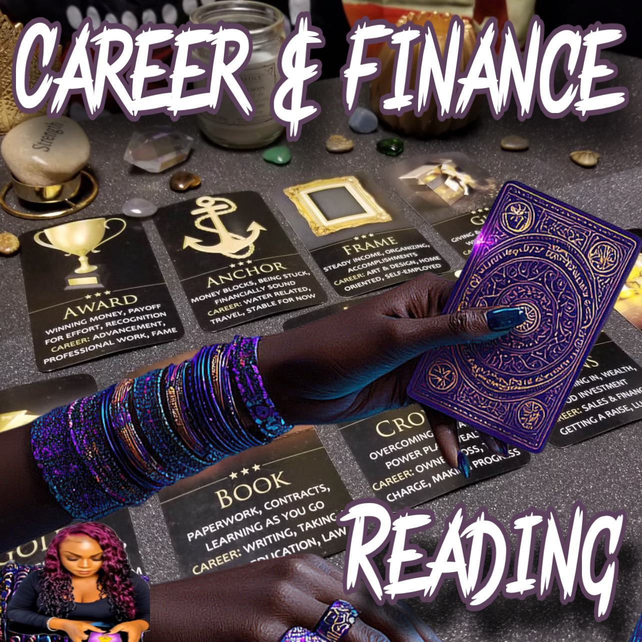Career & Finance Reading (1 Question) Muti Card Pull 🔮 with Your Current Energy!