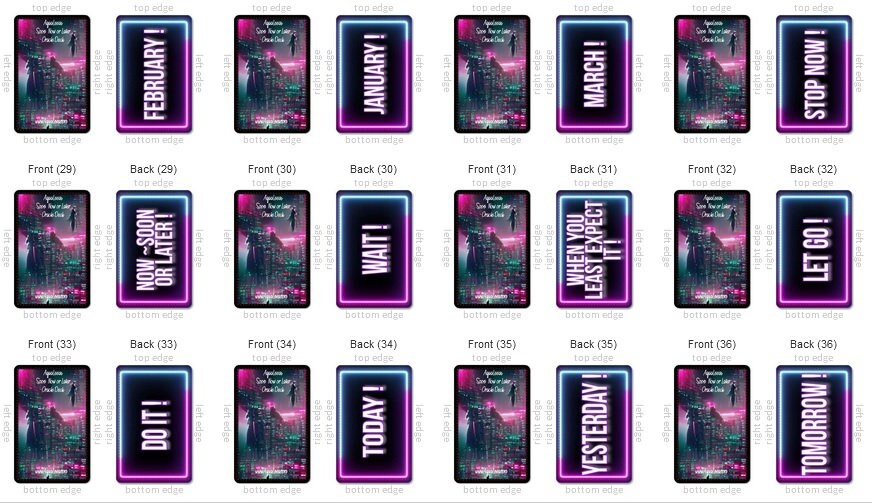 AquaLeea's Soon Now or Later Oracle Deck