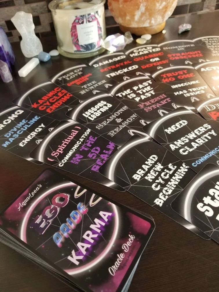 AquaLeea's Ego~Pride~karma Messages Oracle Deck