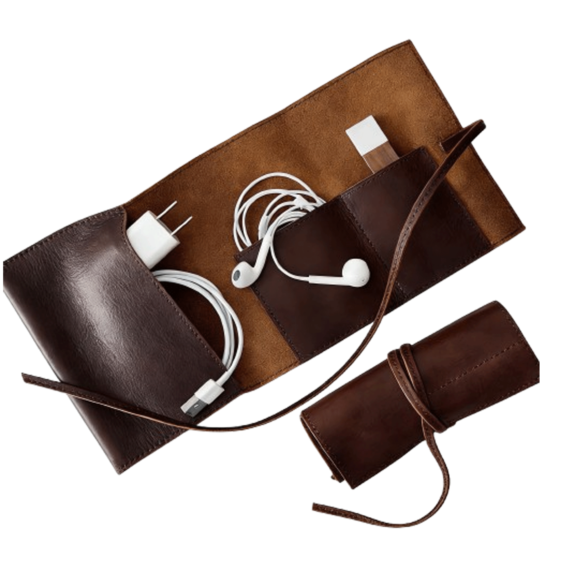 Leather Cord Organizer