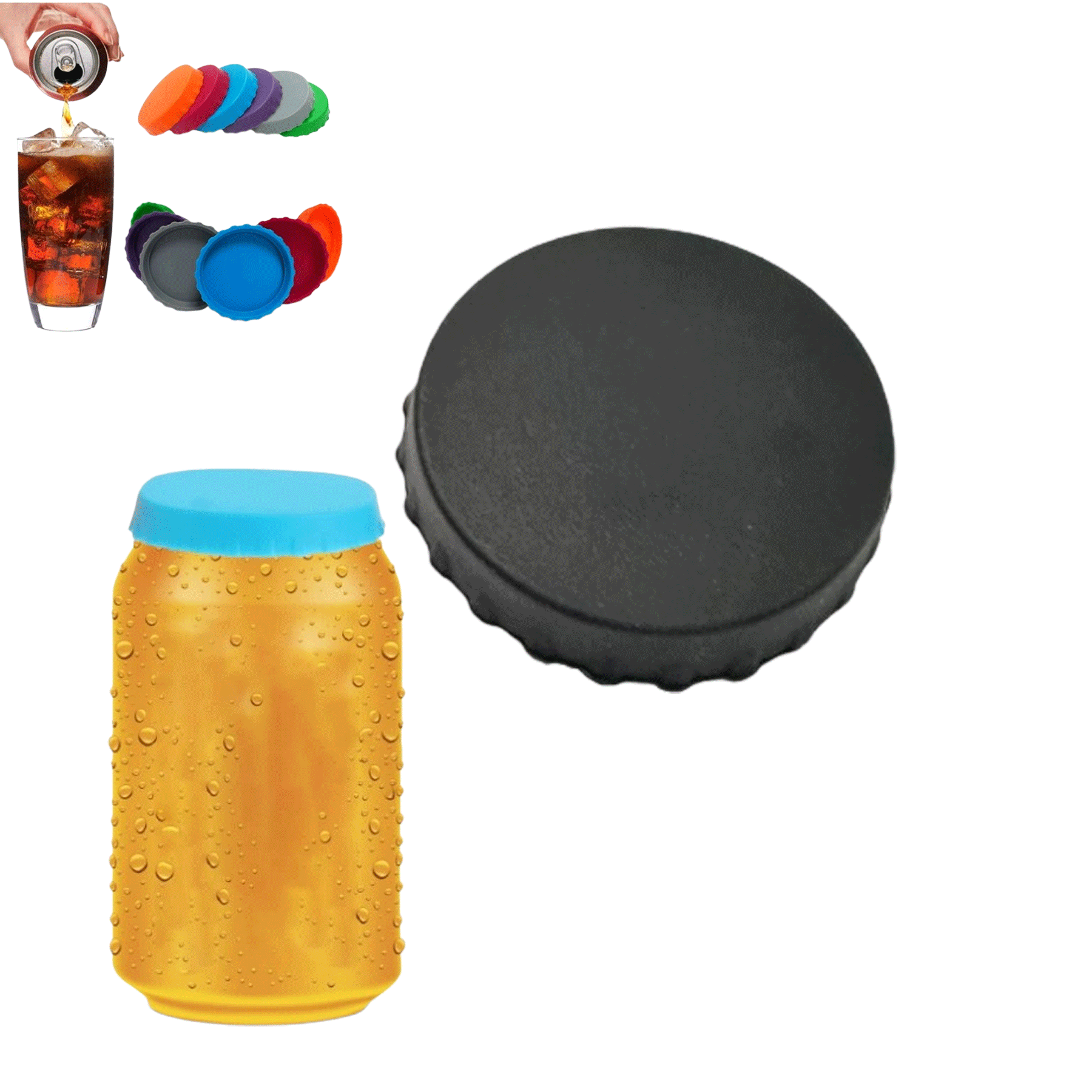 Reusable Silicone Can Lids