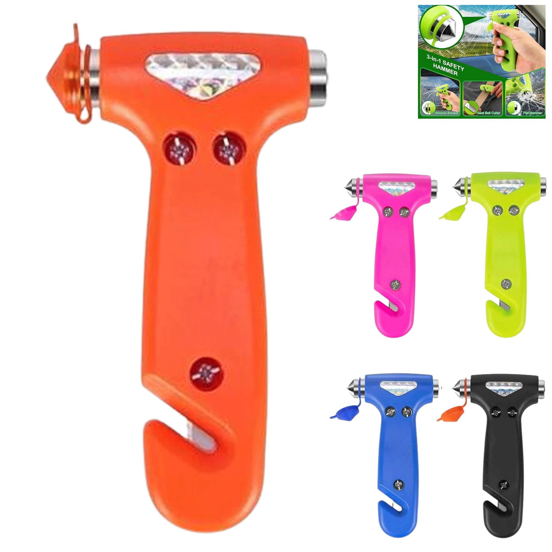 Emergency Car Safety Hammer