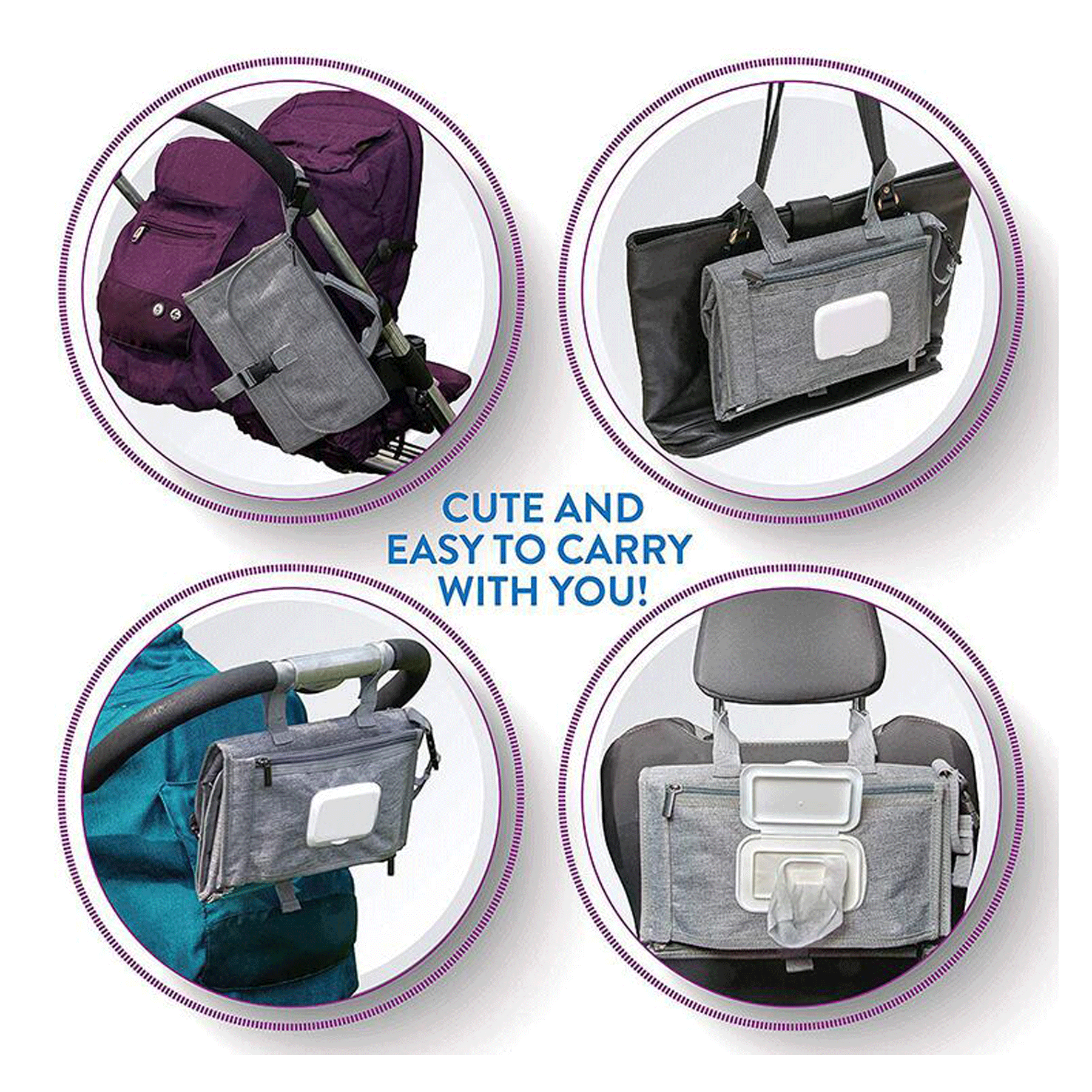 Portable Baby Diaper Changing Pad