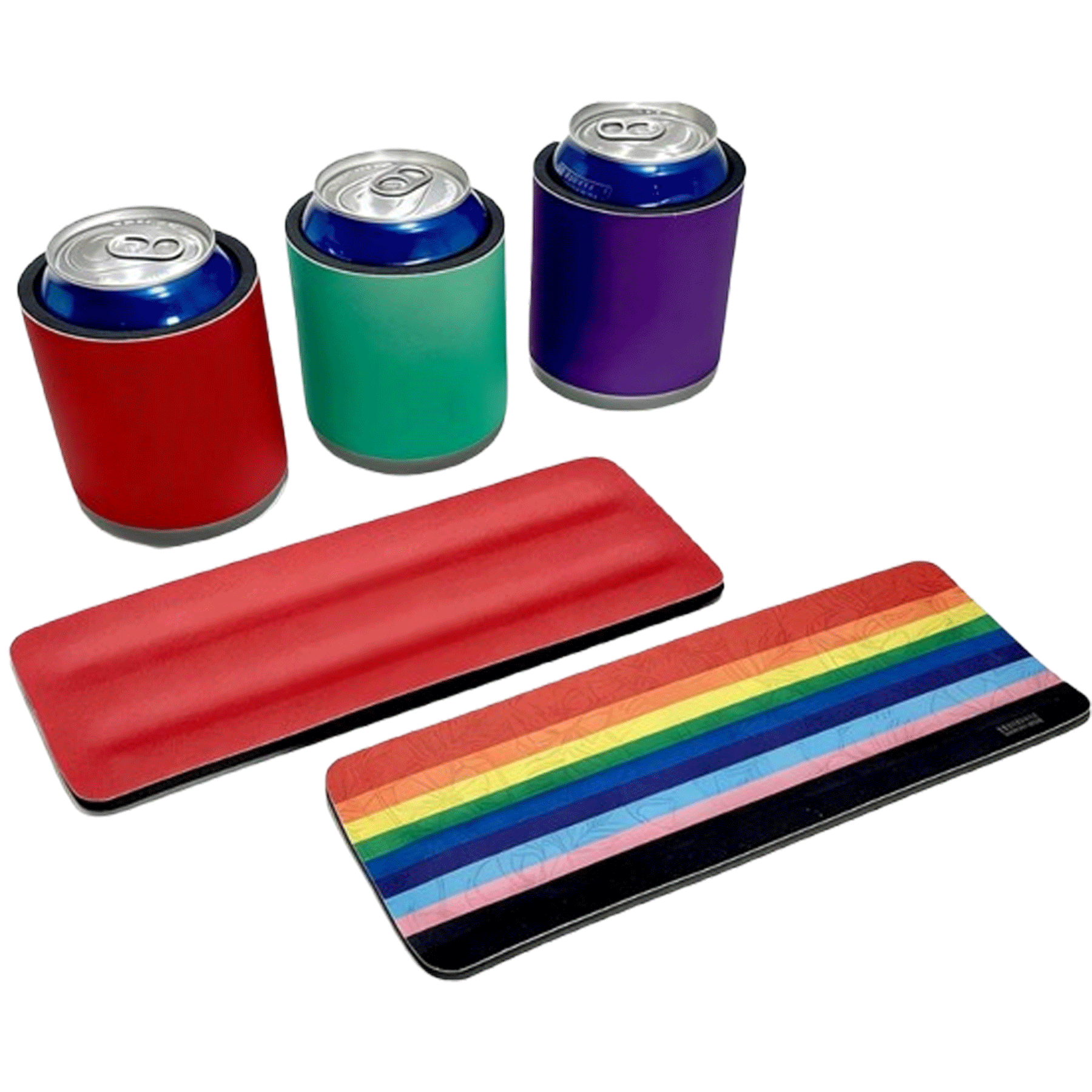 Colorful Can Coolers