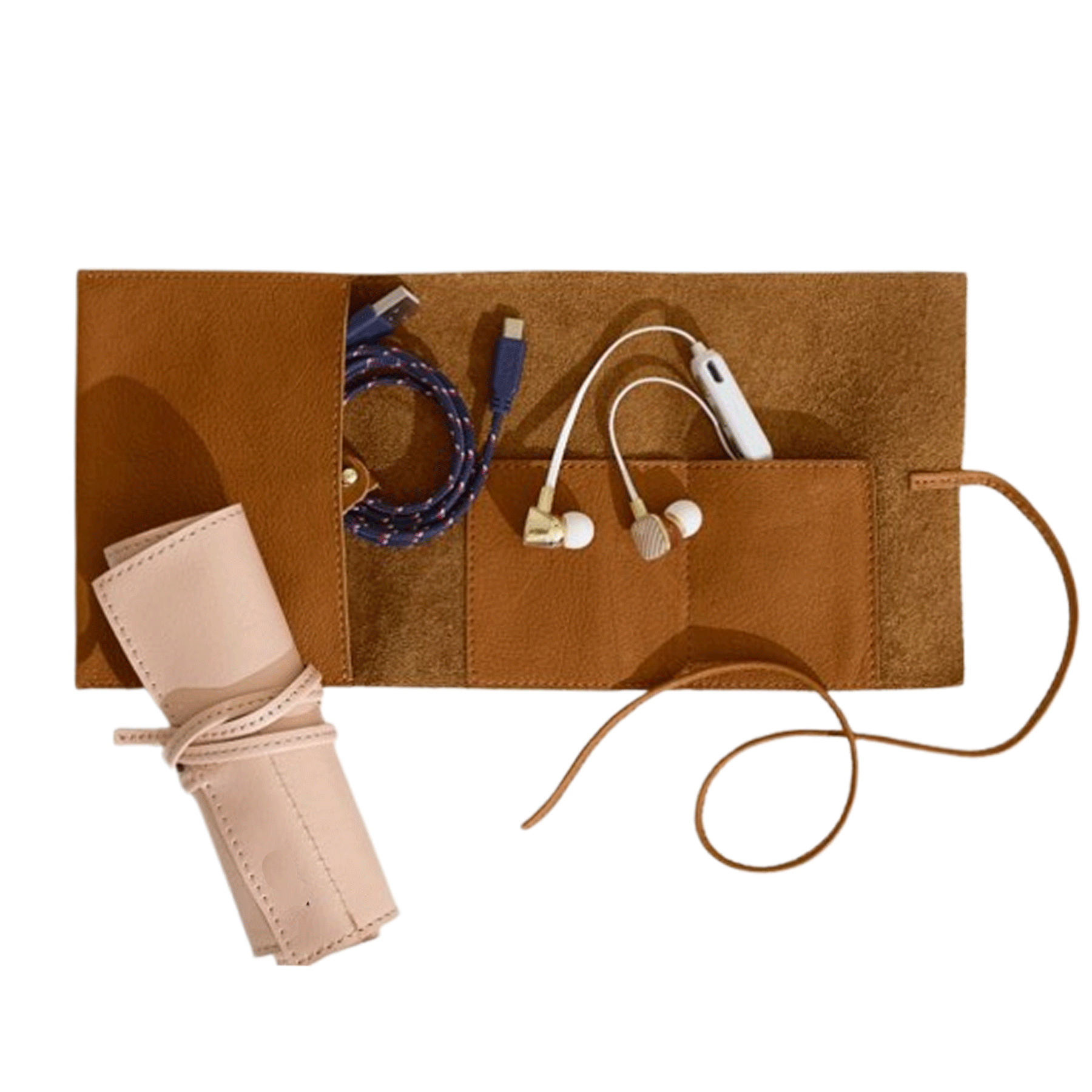 Leather Cord Organizer
