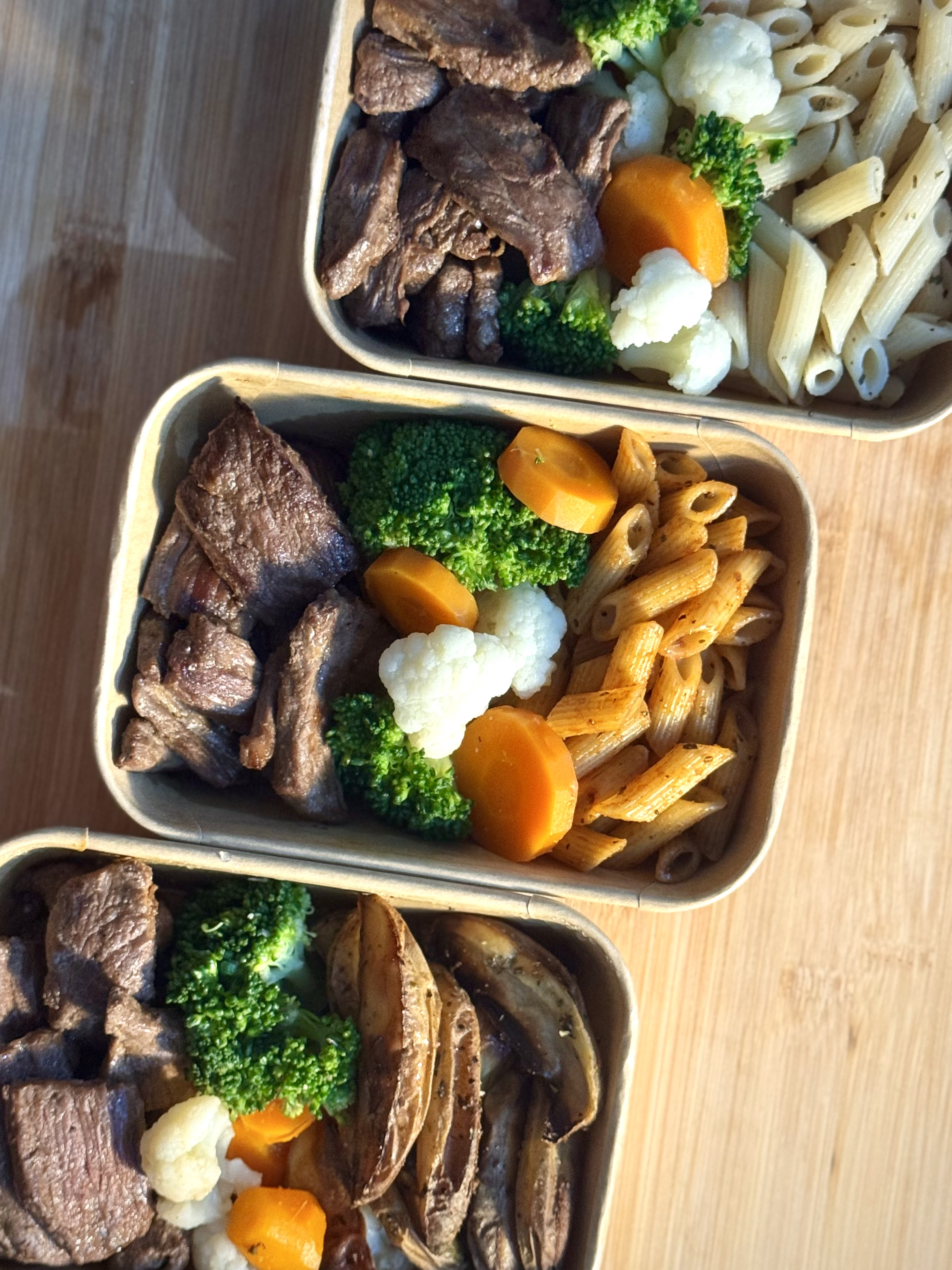 Beef Flank Meal Prep with Rice- Black Pepper (4 boxes)