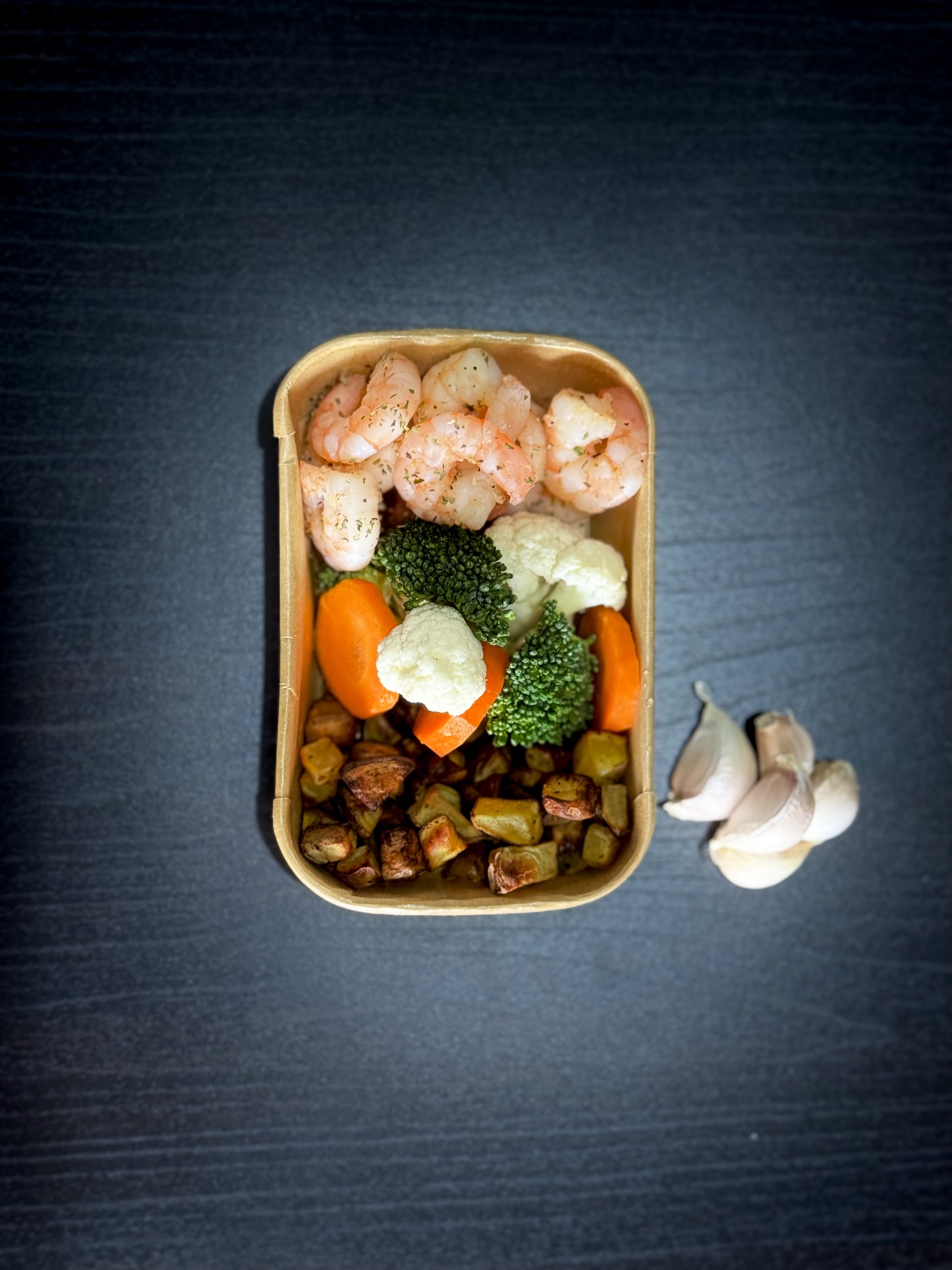 Shrimp Meal Prep with Pasta- Miso (4 boxes)