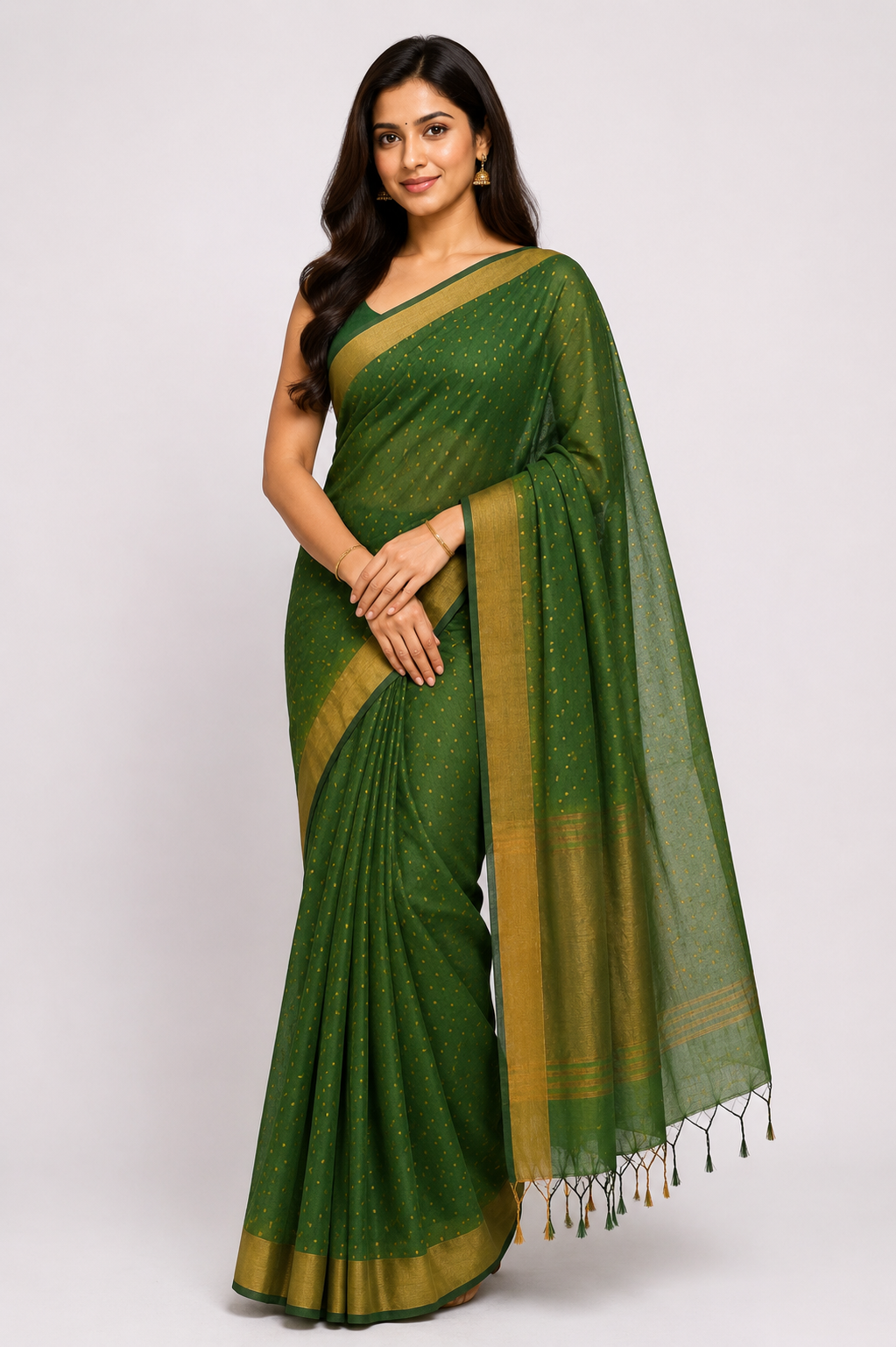  Ruby Glow Handloom Saree