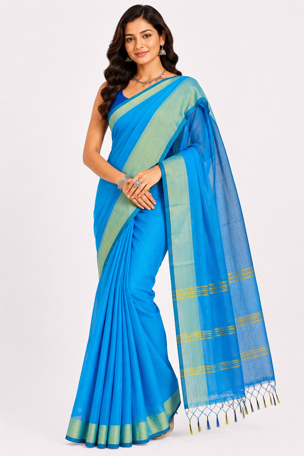 Golden Par Handloom Saree