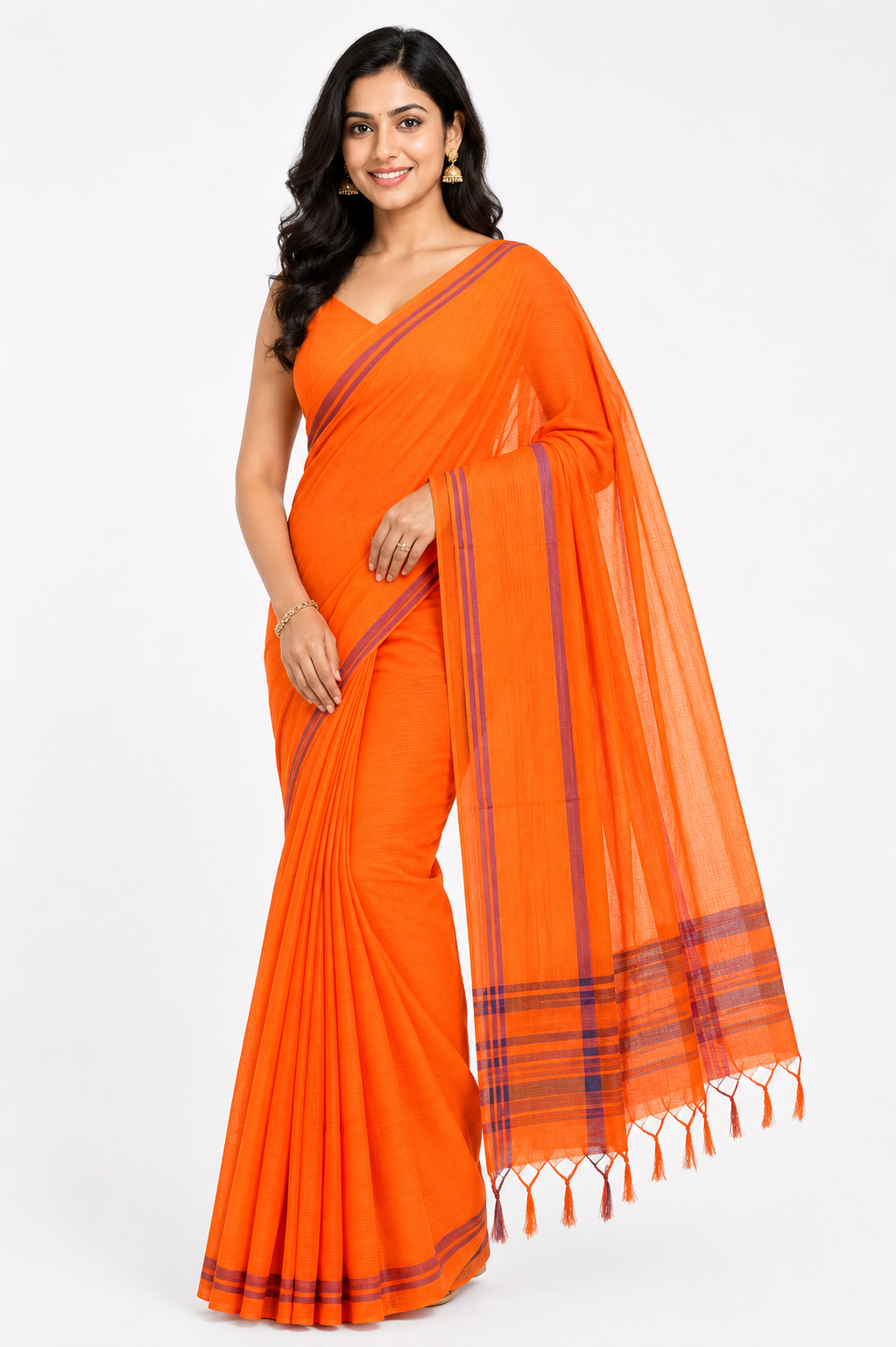 Zari Khadi Handloom Saree