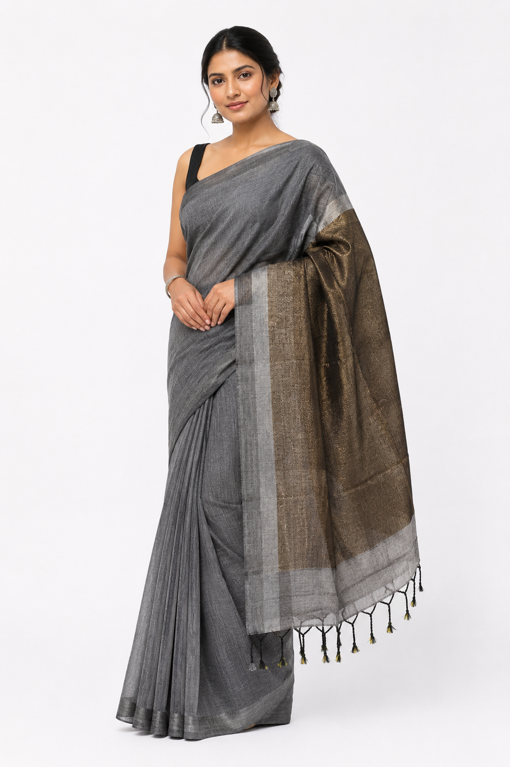  Zicha Khadi Handloom Saree