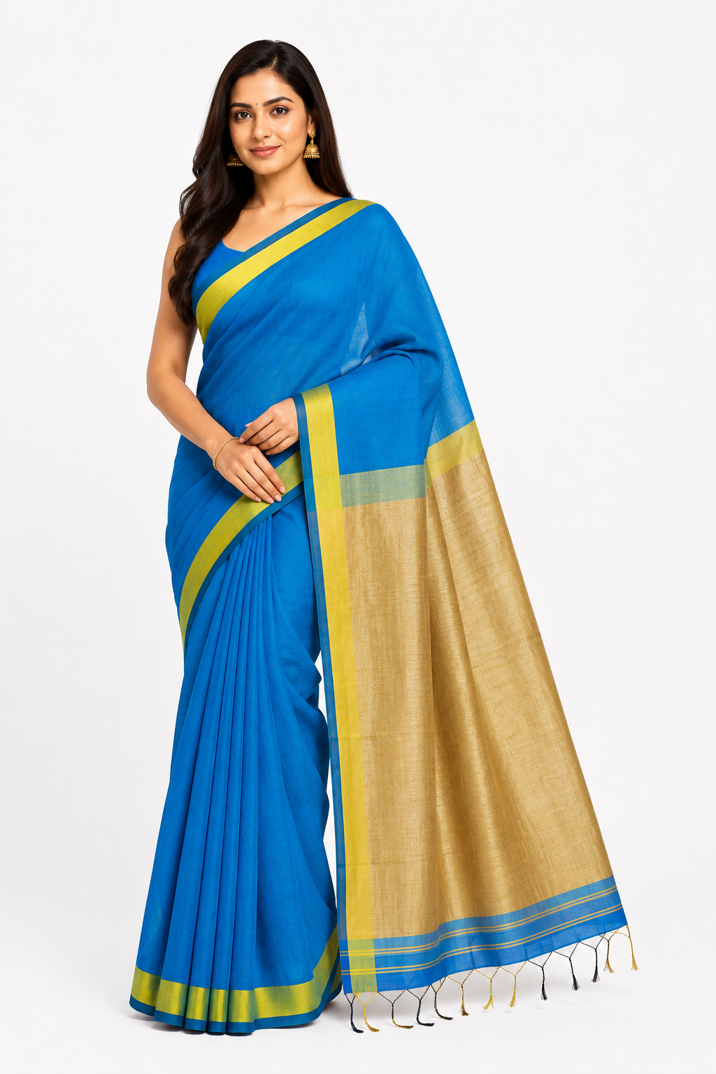  Zicha Khadi Handloom Saree