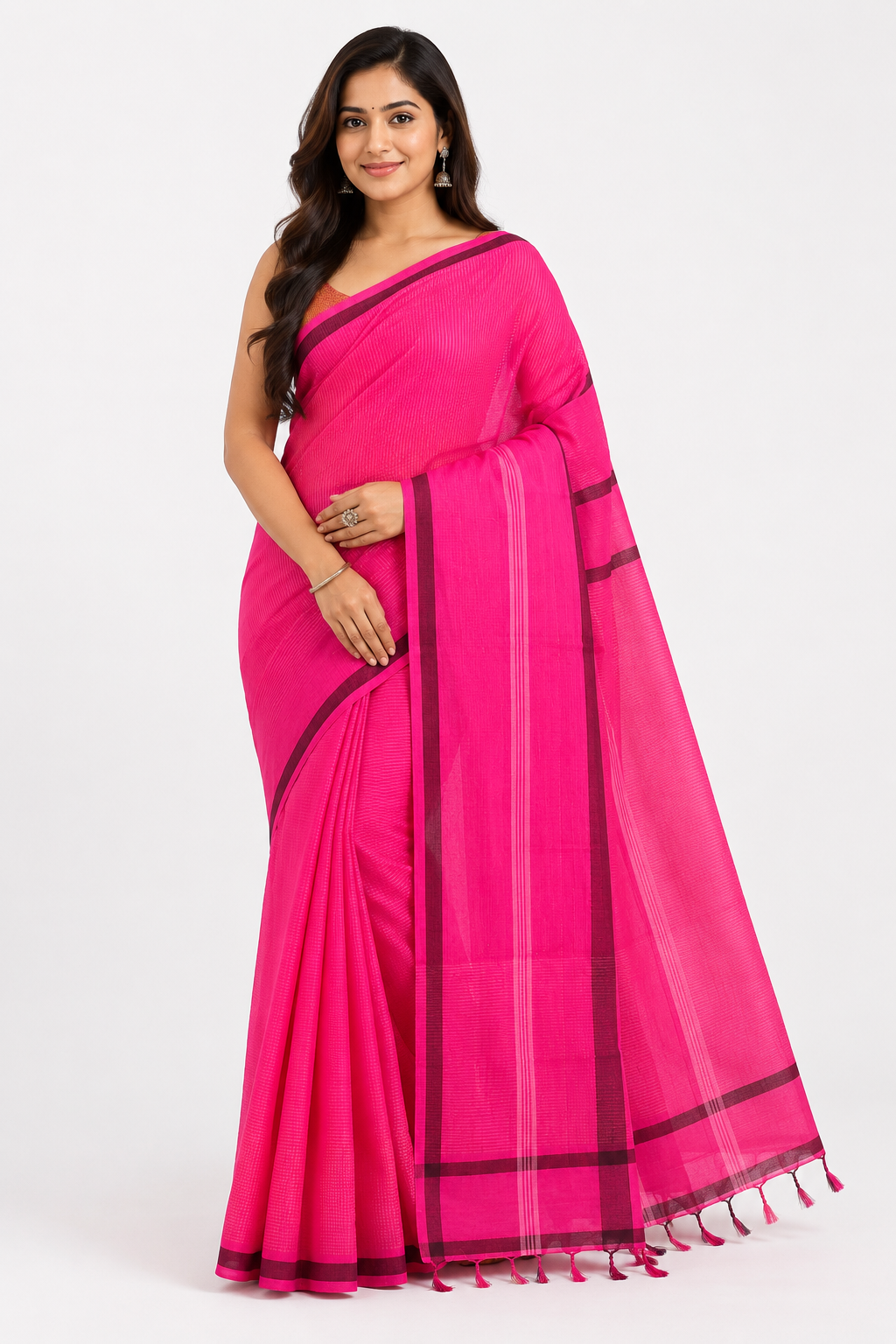 Zari Khadi Handloom Saree
