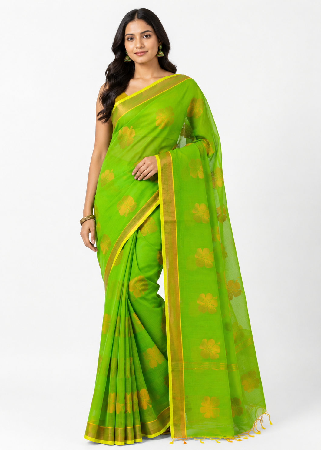 Joba Zari Handloom Saree