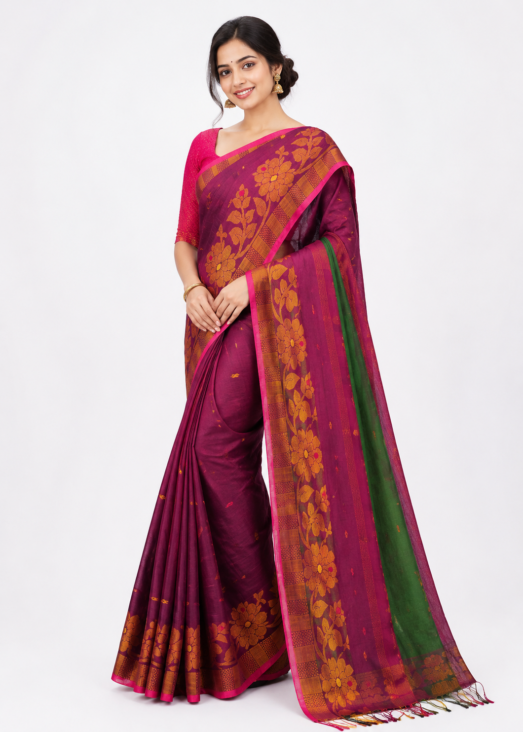 Zari Handloom Saree