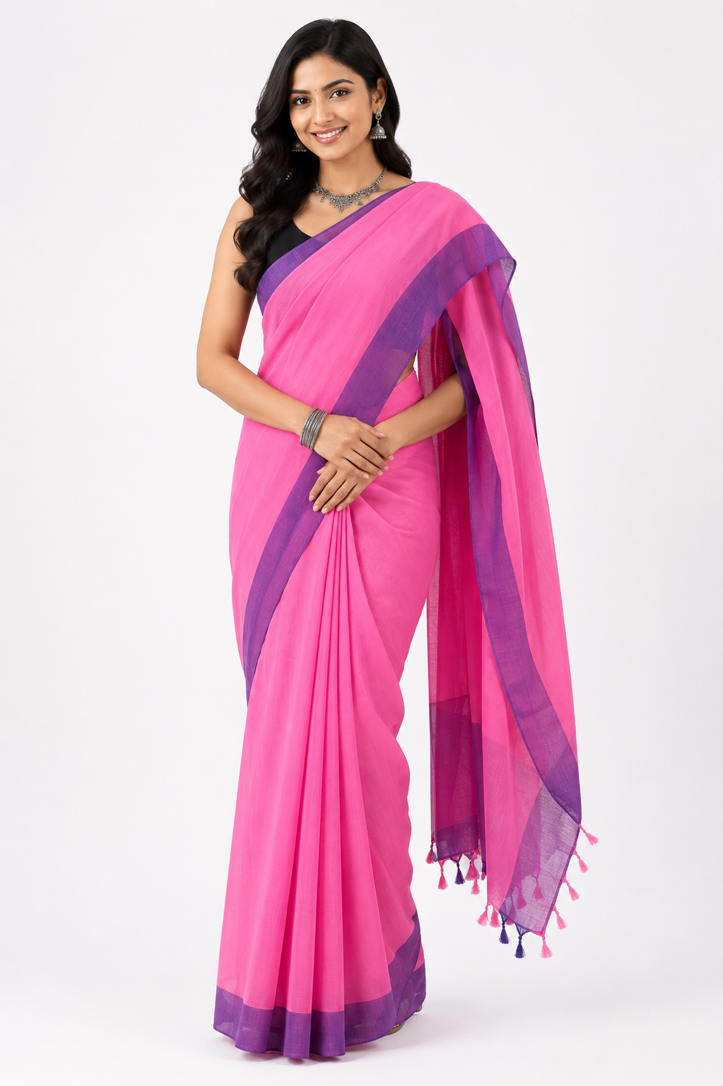 Jhorna Khadi Handloon Saree