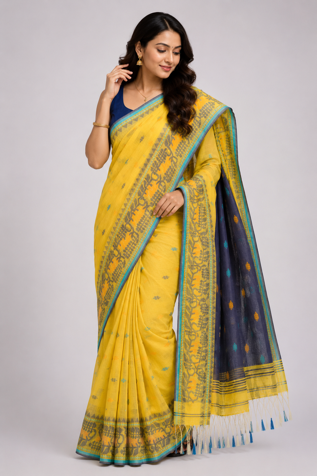 Neelanjana Handloom Saree