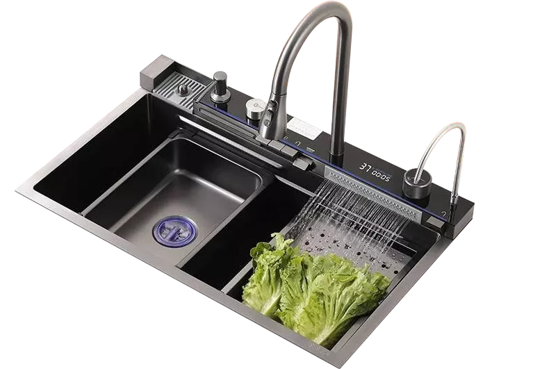 Modern Double Bowl Kitchen Sink