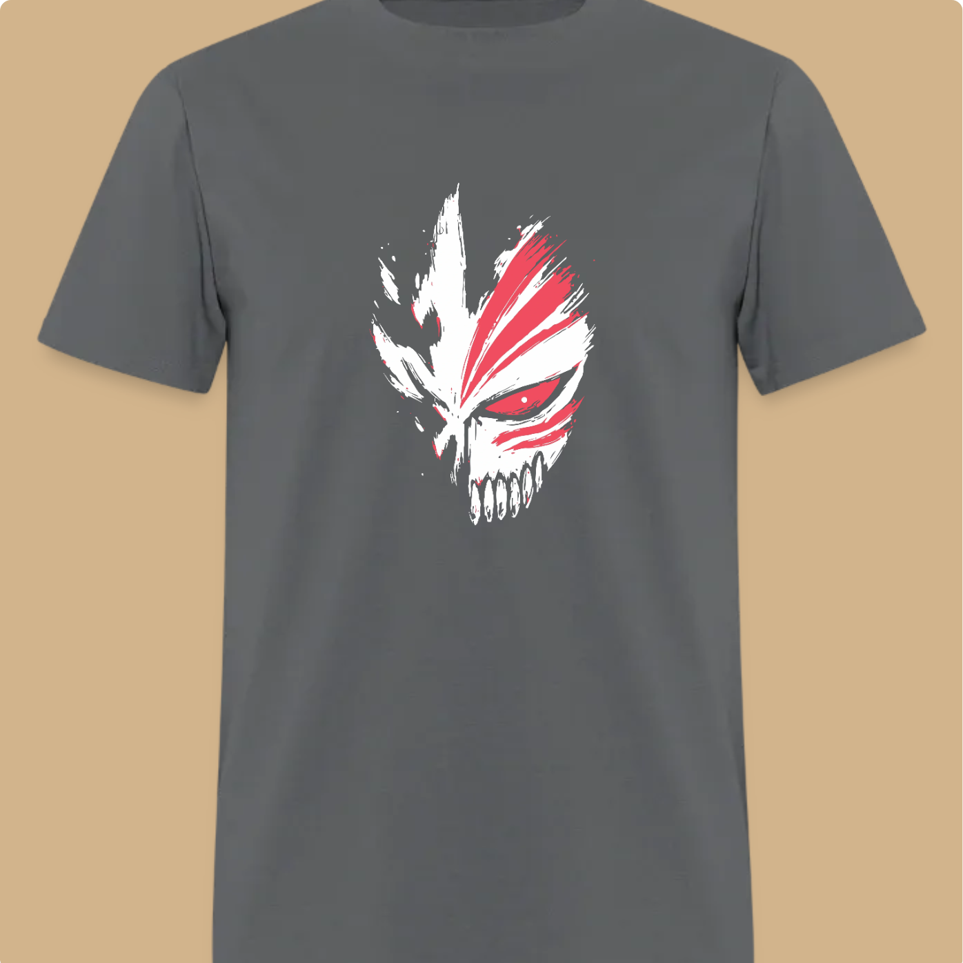 Hollow Mask Graphic T-Shirt