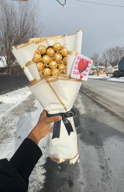 Bouquet gourmand aux chocolats