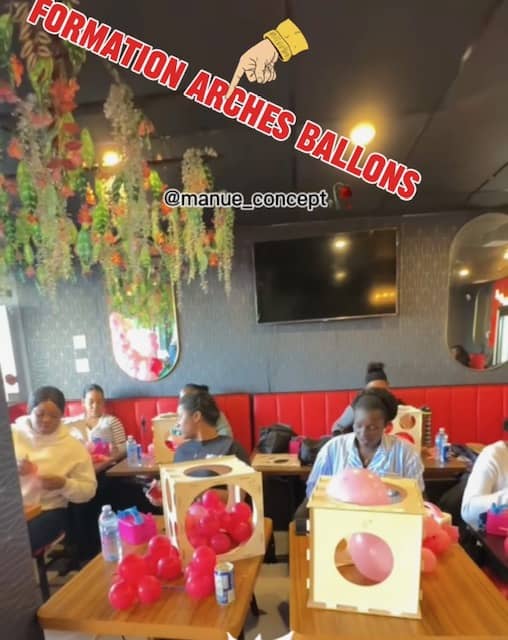 Atelier des arches avec des Ballons - Formation de groupe