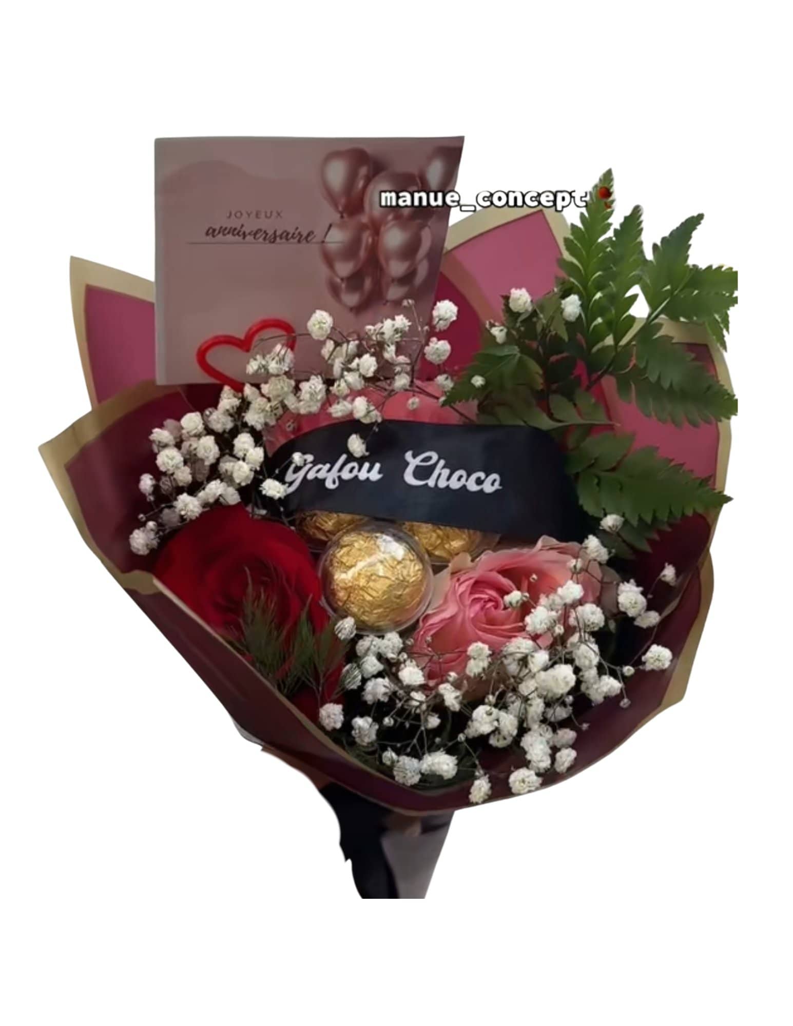 Bouquet fleurs "Éclat précieux"